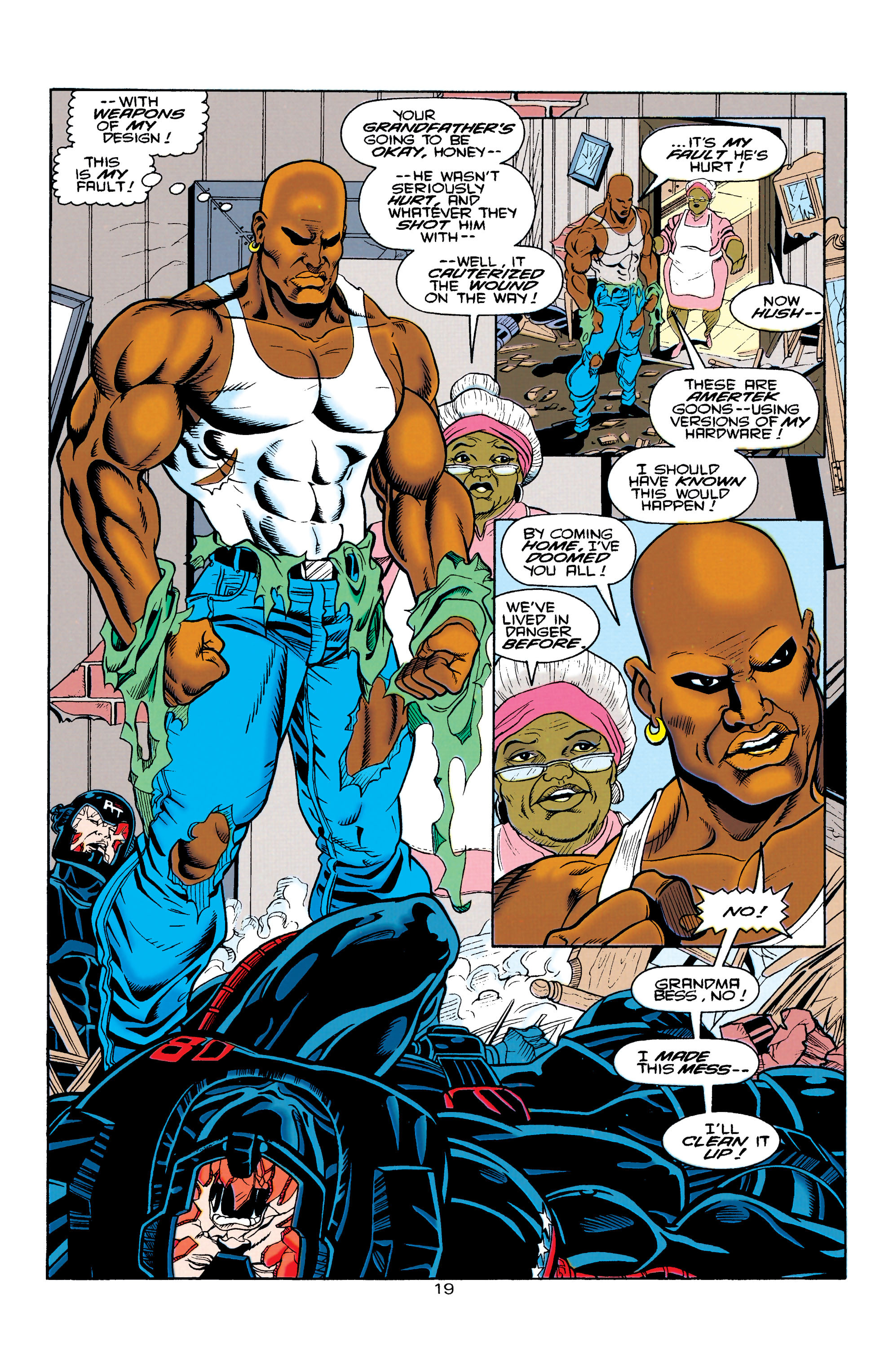 Read online Steel (1994) comic -  Issue #1 - 19