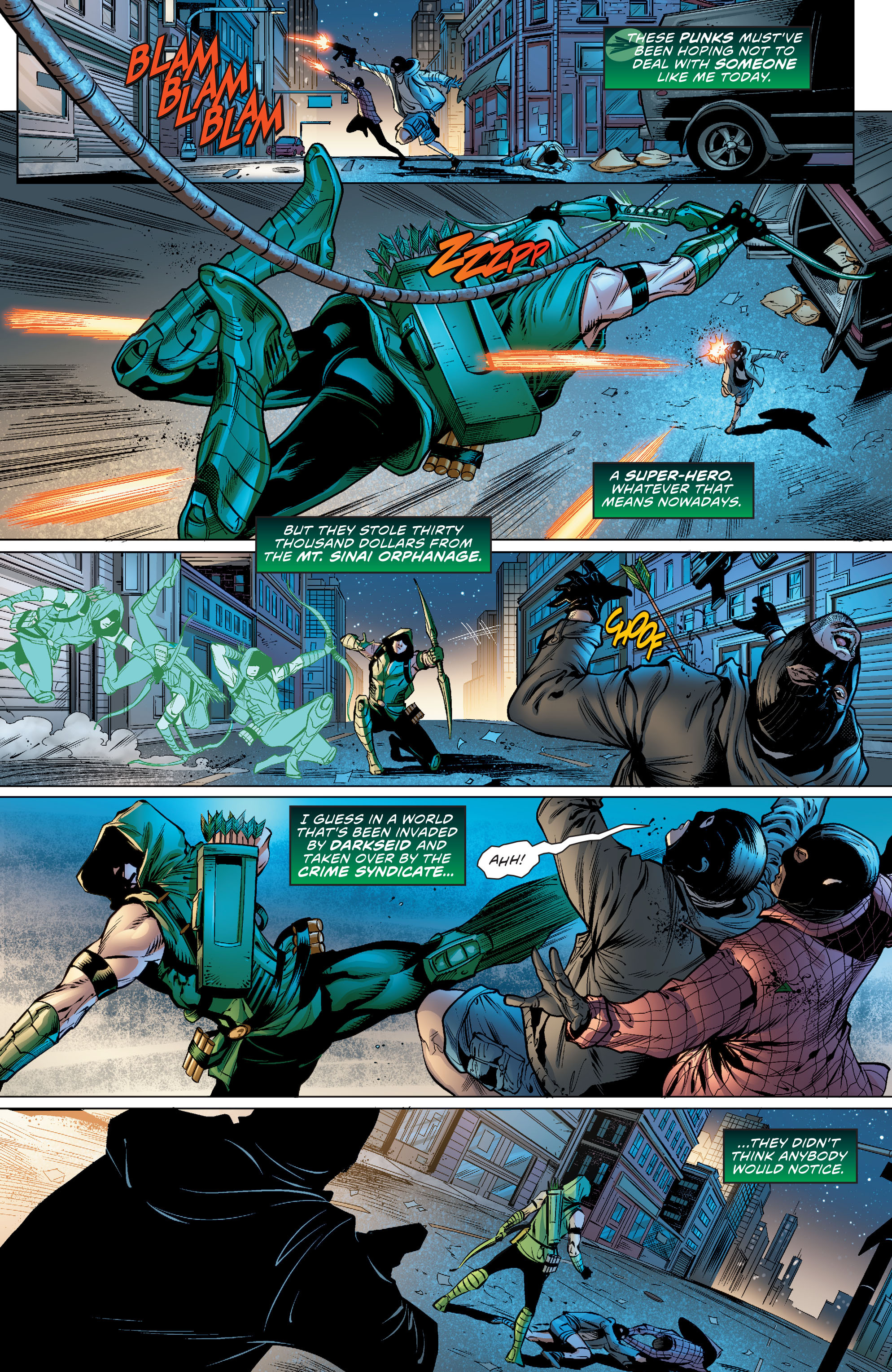 Read online Green Arrow (2011) comic -  Issue #35 - 4