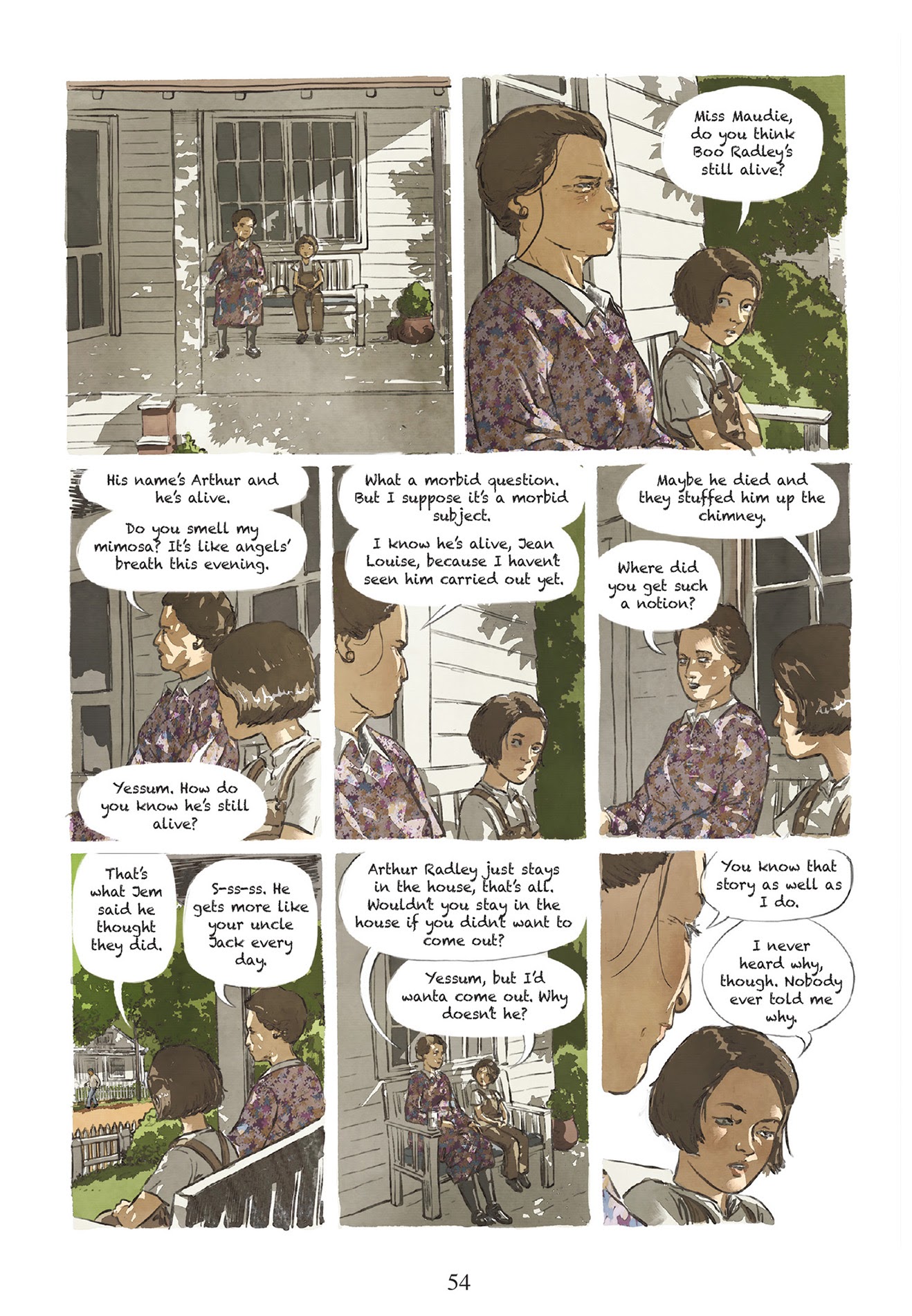 Read online To Kill a Mockingbird: A Graphic Novel comic -  Issue # TPB (Part 1) - 62