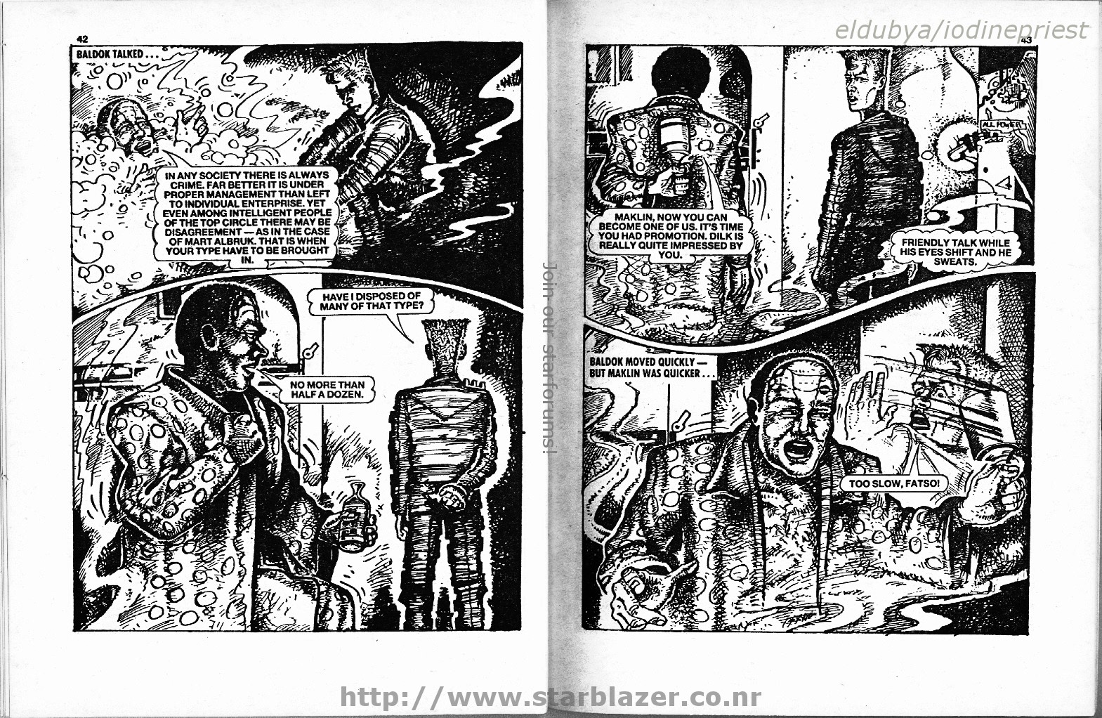 Read online Starblazer comic -  Issue #255 - 23