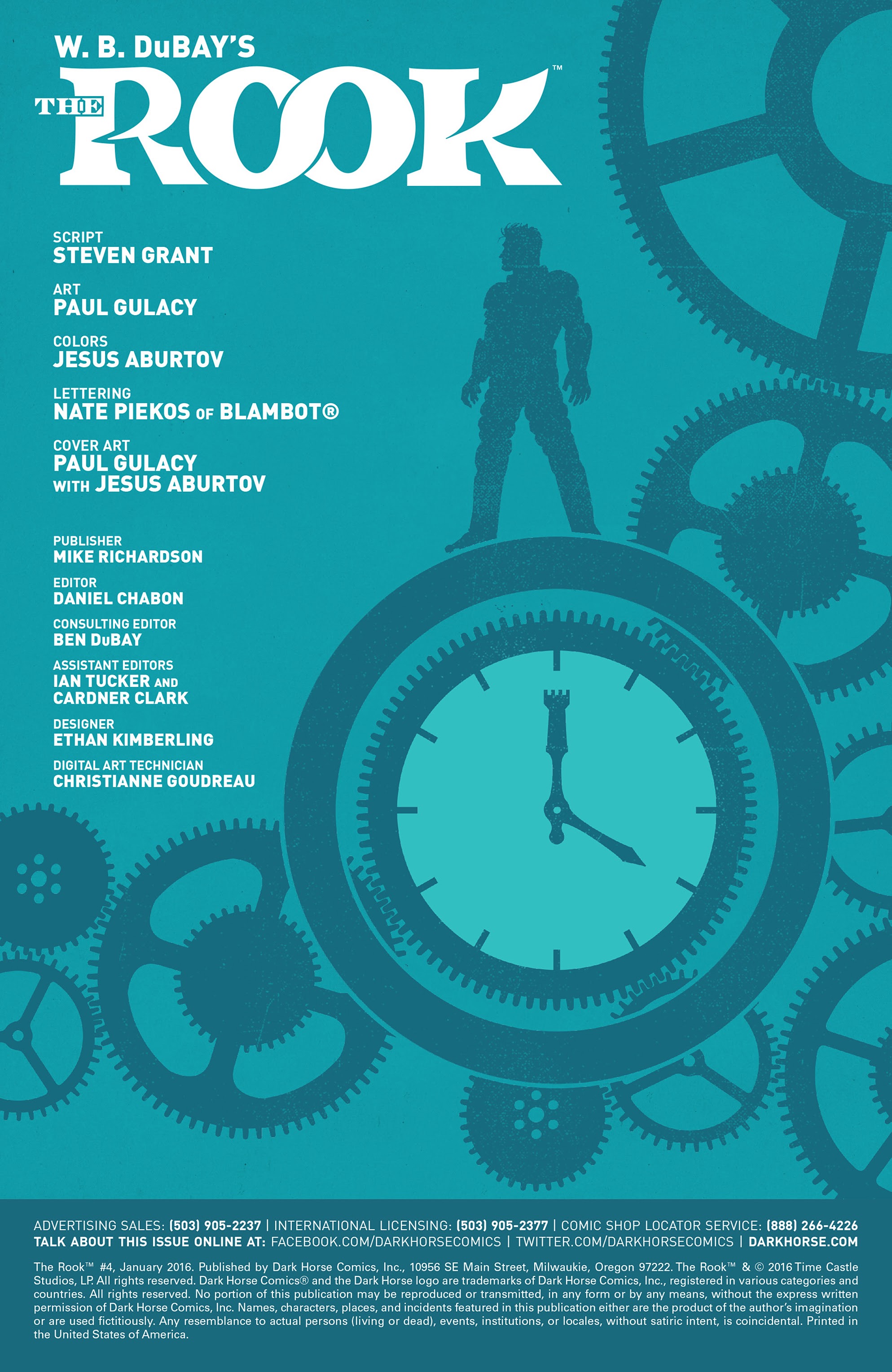 Read online The Rook comic -  Issue #4 - 2