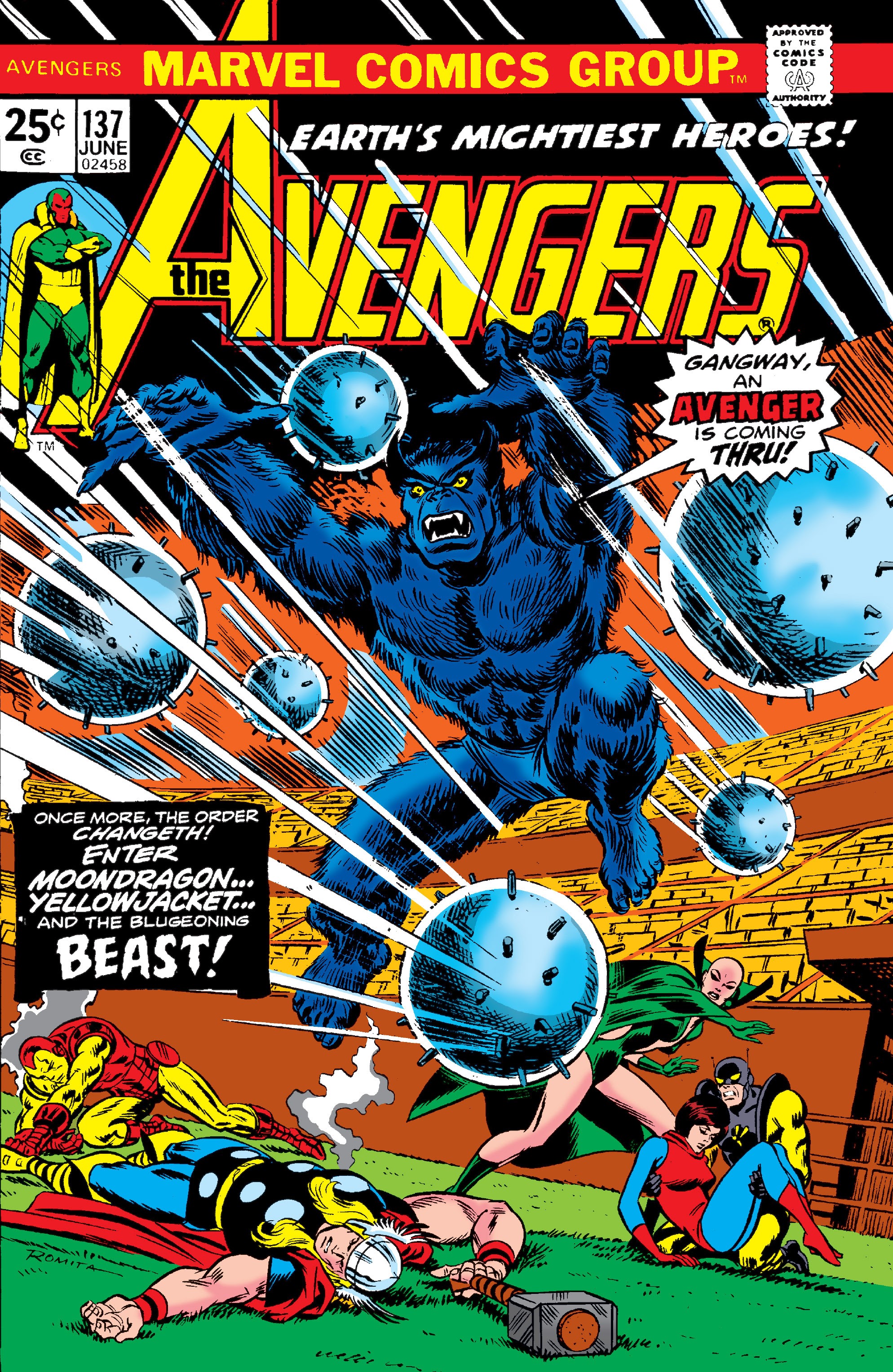 Read online The Avengers (1963) comic -  Issue #137 - 1
