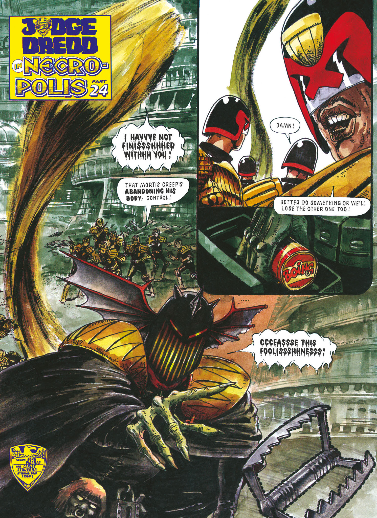 Read online Essential Judge Dredd: Necropolis comic -  Issue # TPB (Part 2) - 99