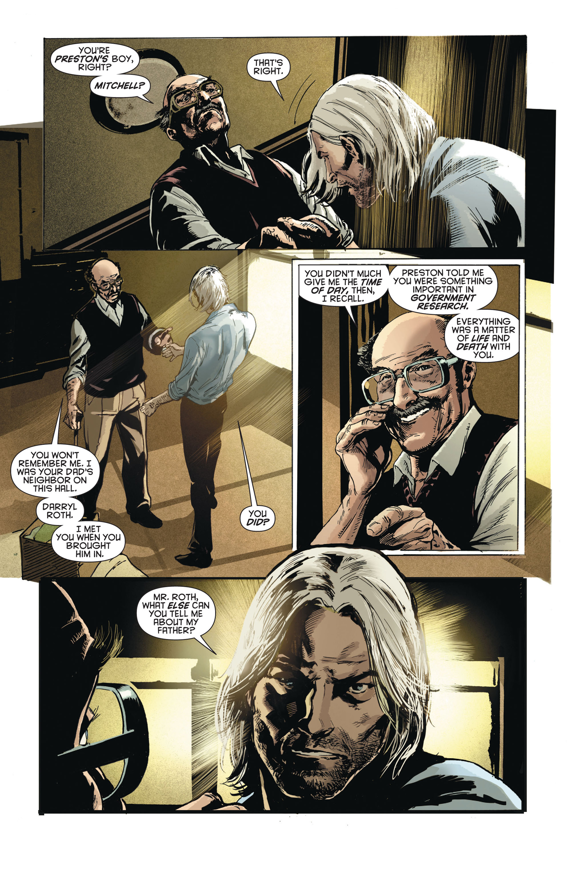 Read online Resurrection Man (2011) comic -  Issue #2 - 4