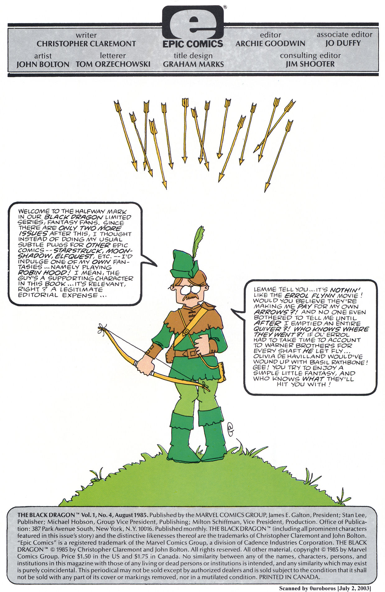 Read online The Black Dragon comic -  Issue #4 - 2