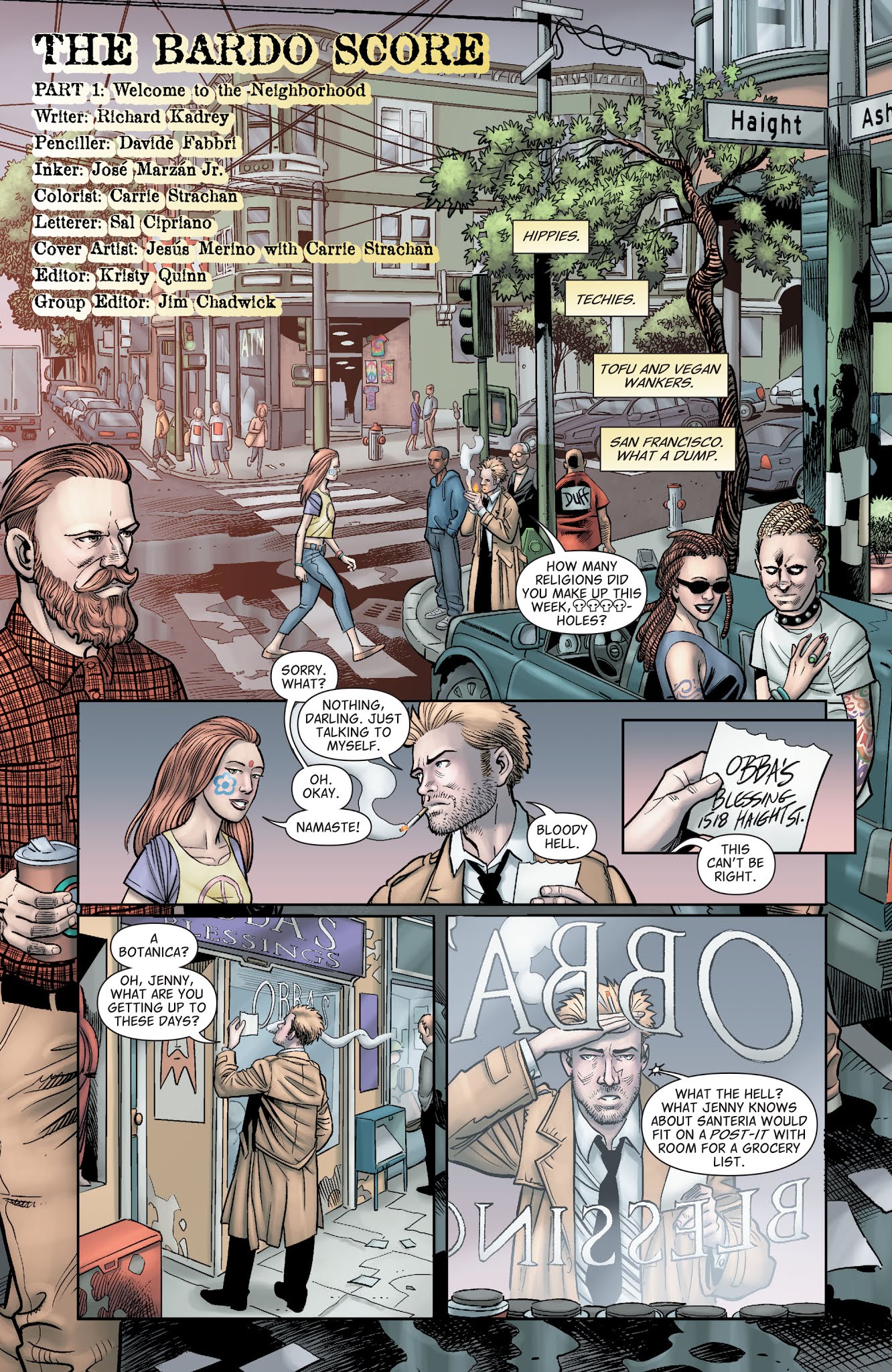 Read online The Hellblazer comic -  Issue # _TPB 3 - 72
