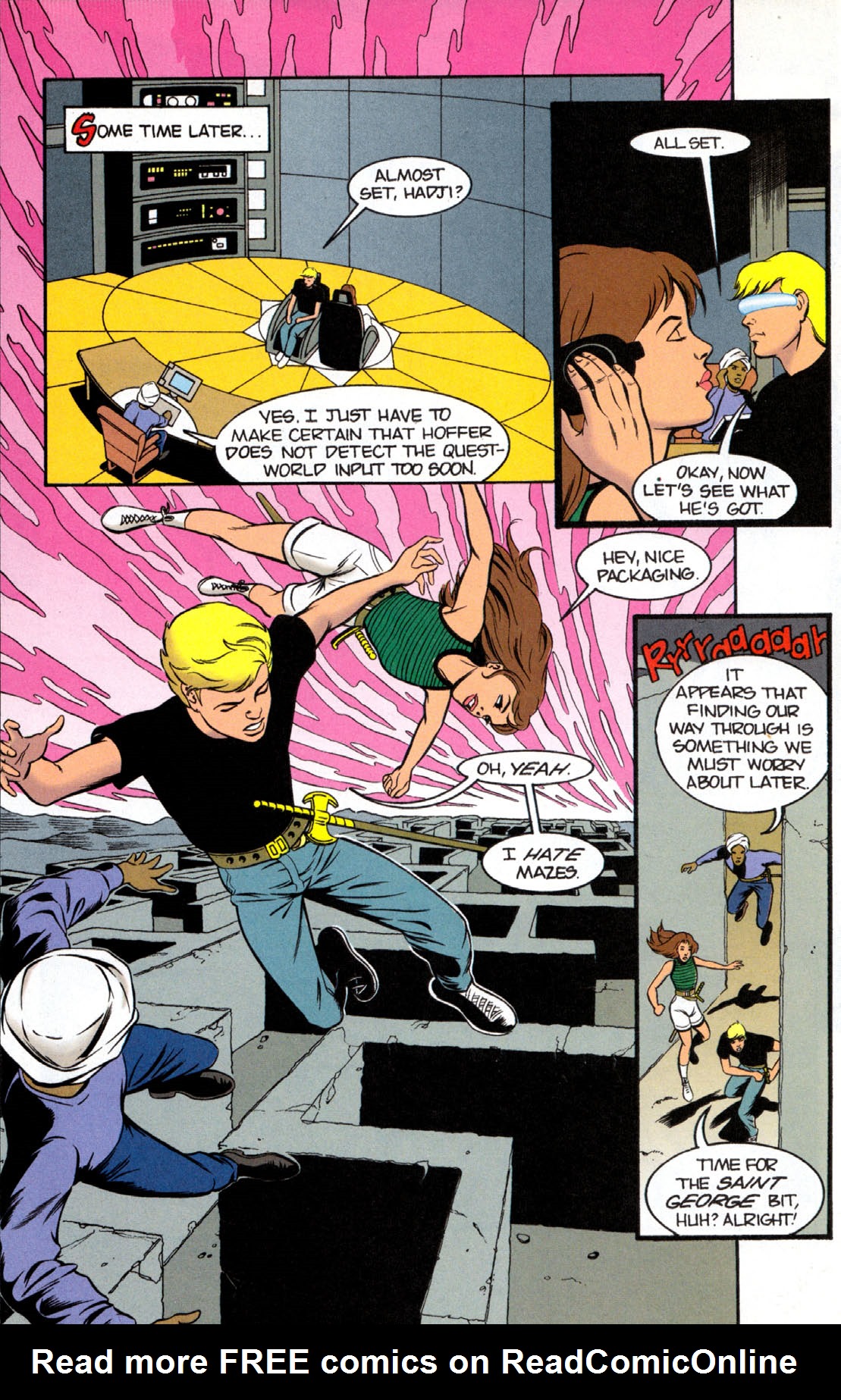 Read online The Real Adventures of Jonny Quest comic -  Issue #8 - 16