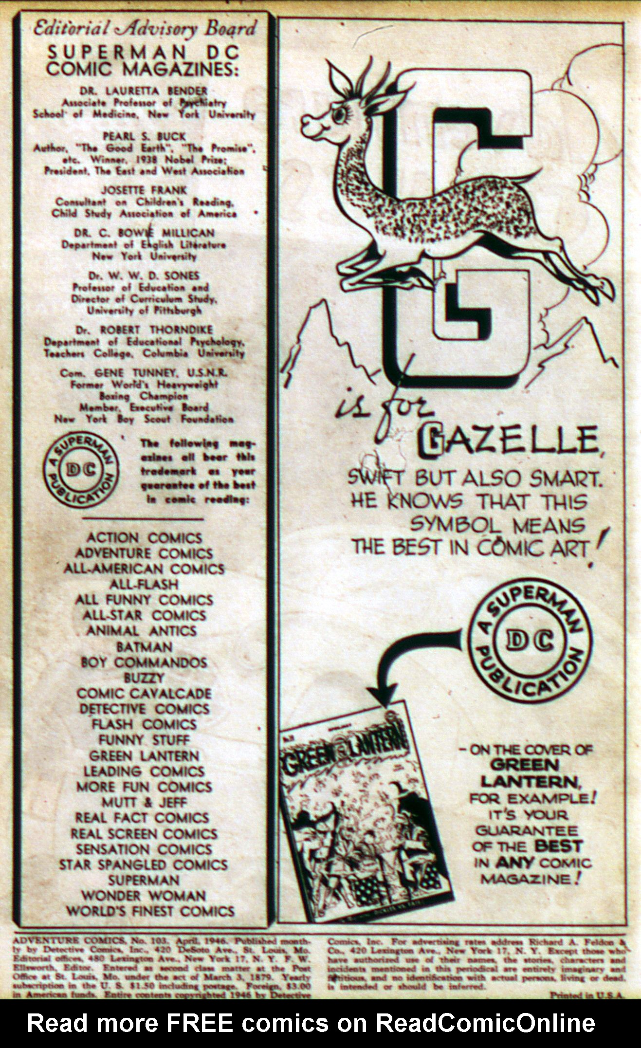 Read online Adventure Comics (1938) comic -  Issue #103 - 3