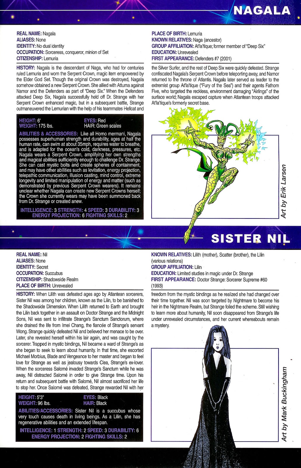 Official Handbook of the Marvel Universe: Mystic Arcana - The Book of Marvel Magic issue Full - Page 65