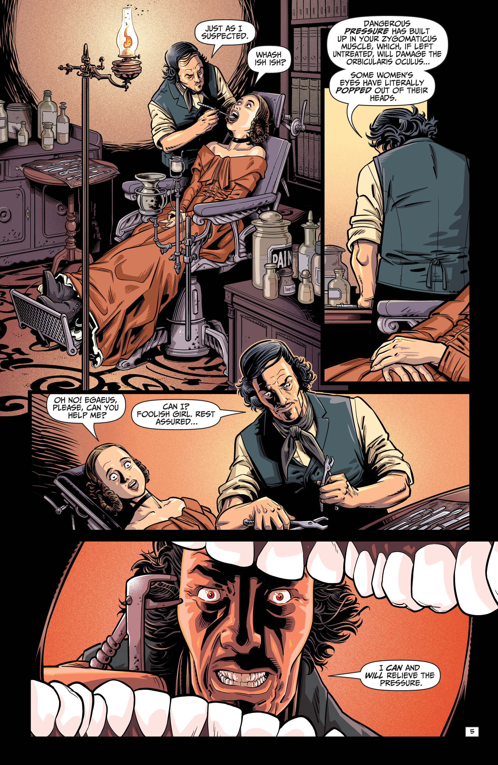 Read online Edgar Allan Poe's Snifter of Terror Season Two comic -  Issue #5 - 21