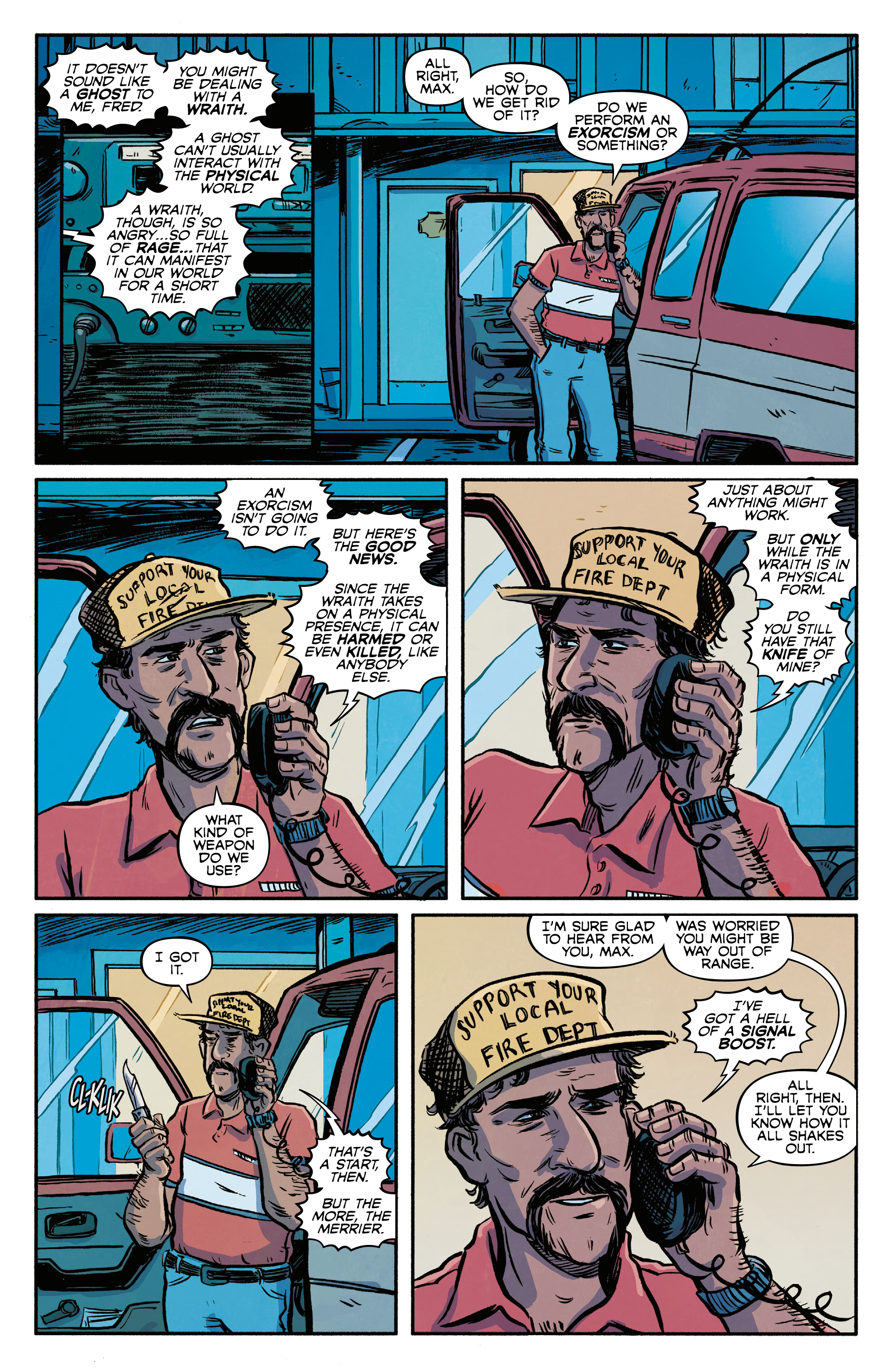 Read online Door to Door, Night by Night comic -  Issue #4 - 9