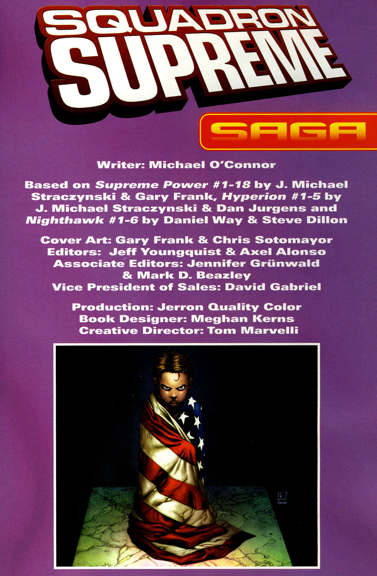 Read online Saga of Squadron Supreme comic -  Issue # Full - 3