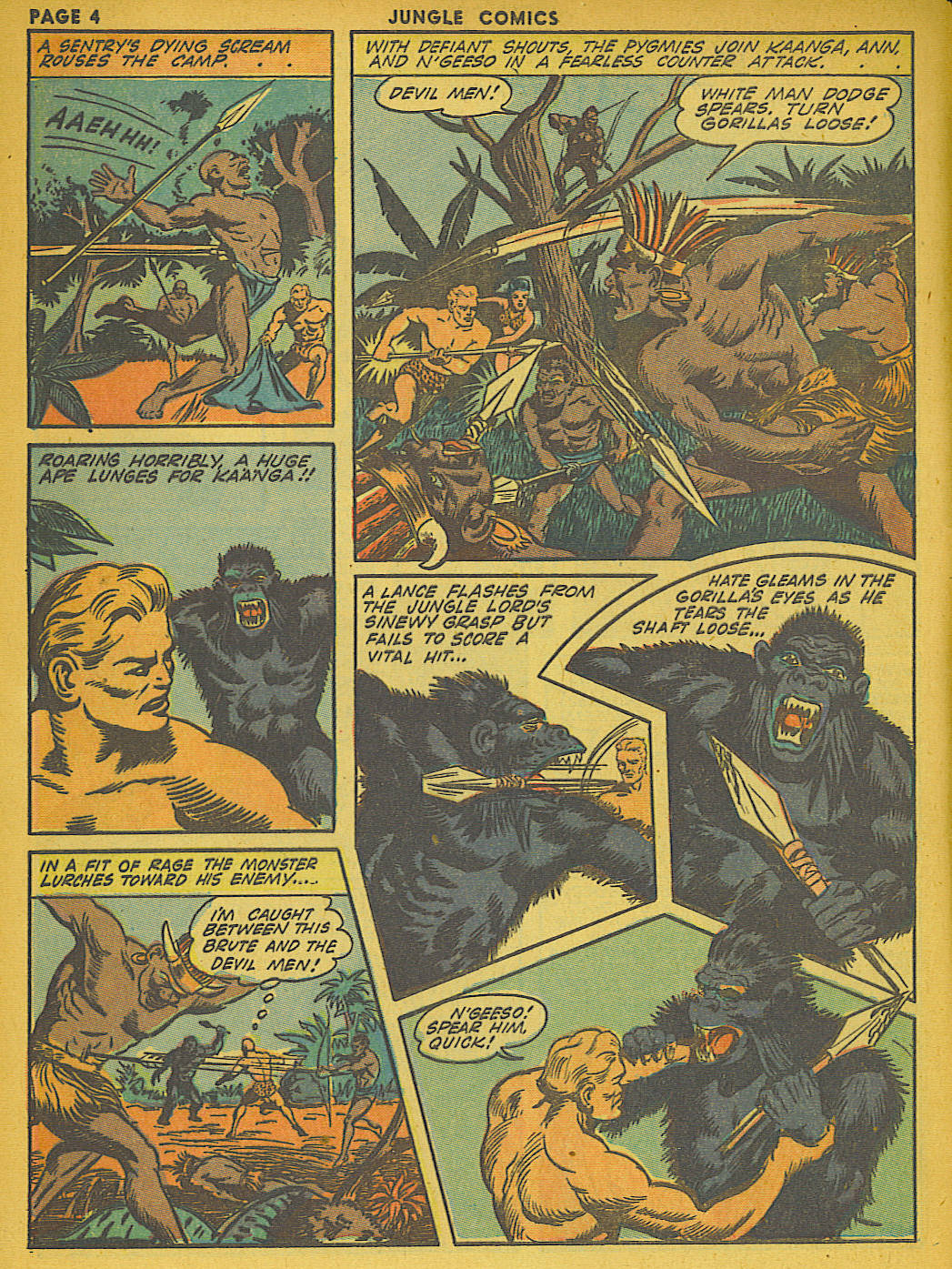 Read online Jungle Comics comic -  Issue #41 - 6