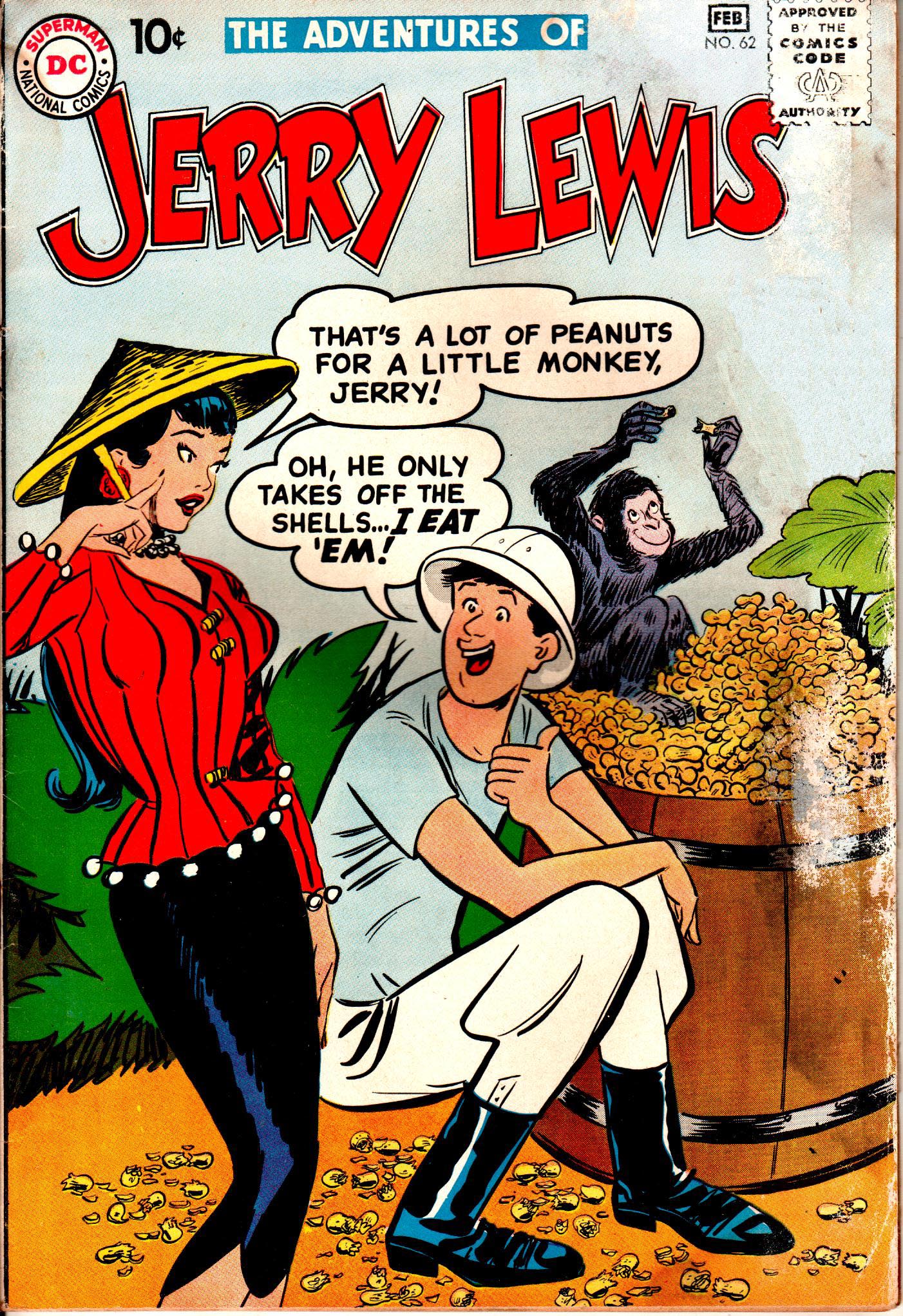 Read online The Adventures of Jerry Lewis comic -  Issue #62 - 1