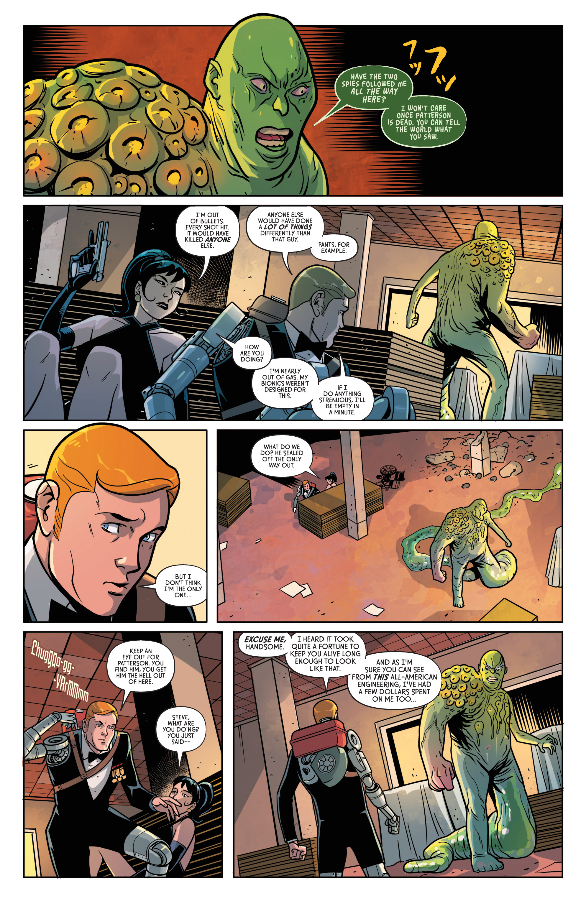 Read online The Six Million Dollar Man comic -  Issue #5 - 16