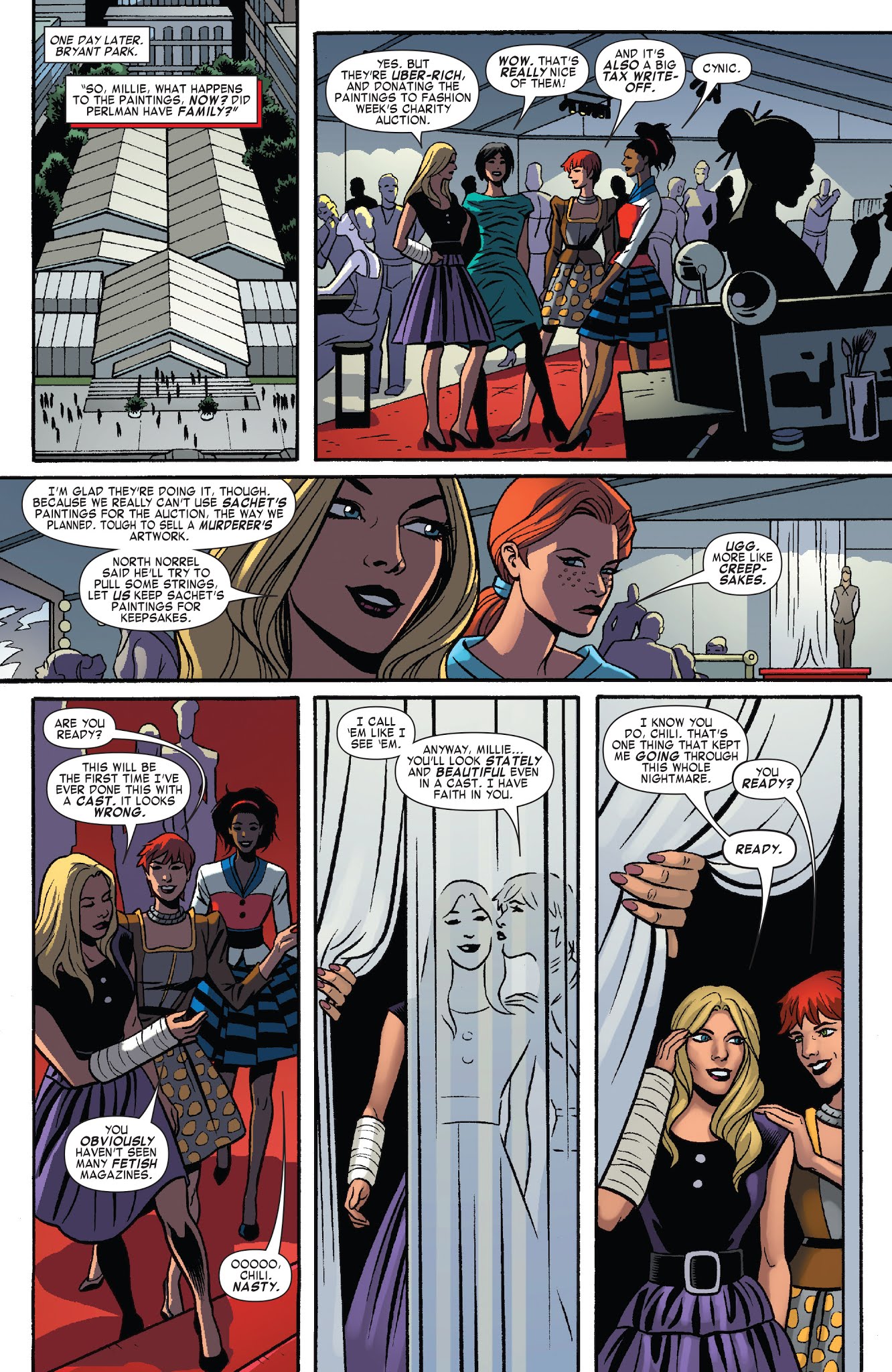 Read online Models, Inc. comic -  Issue #4 - 22