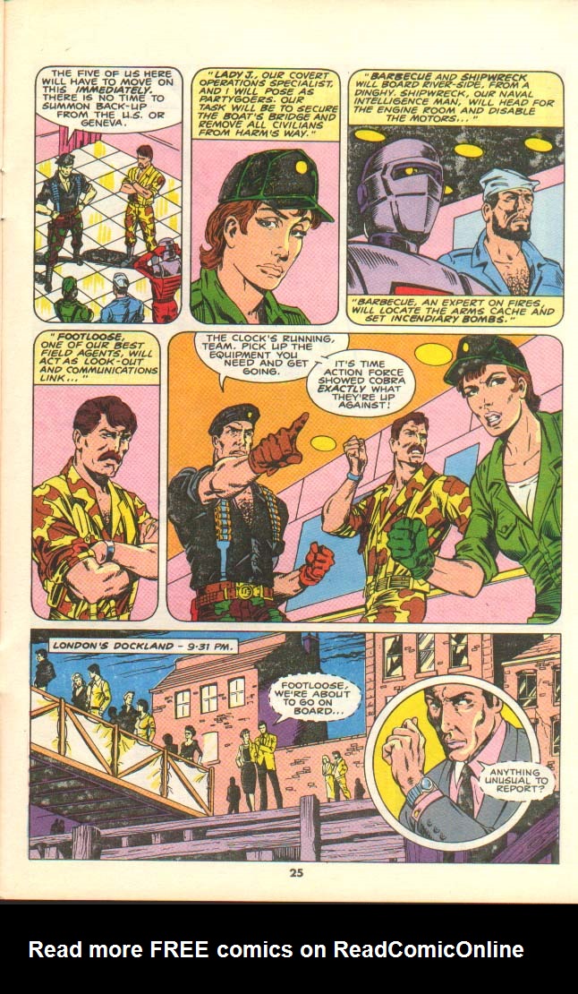 Read online G.I. Joe European Missions comic -  Issue #7 - 23