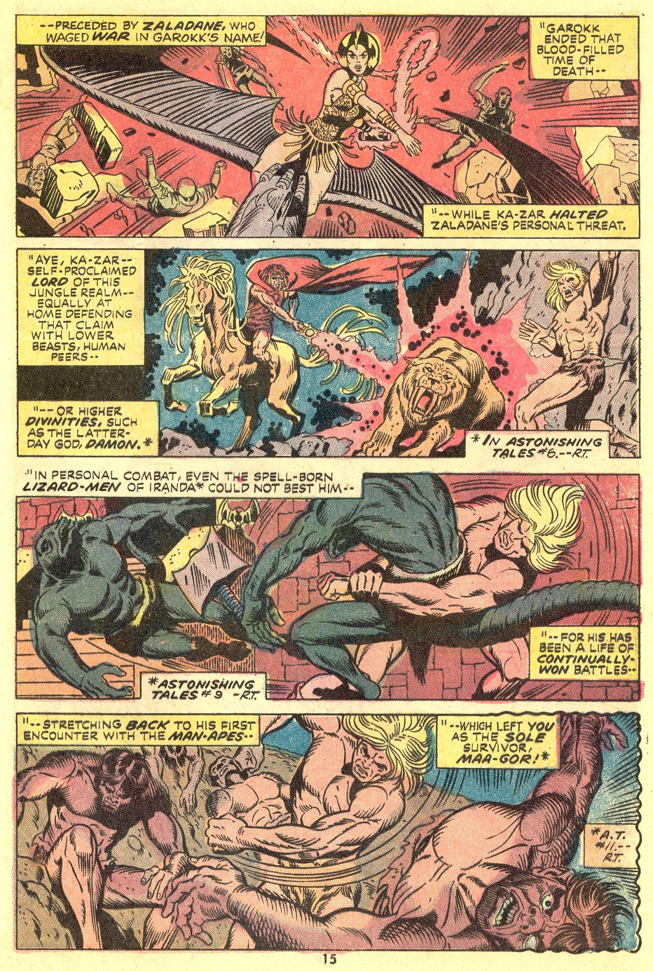 Read online Ka-Zar comic -  Issue #1 - 10