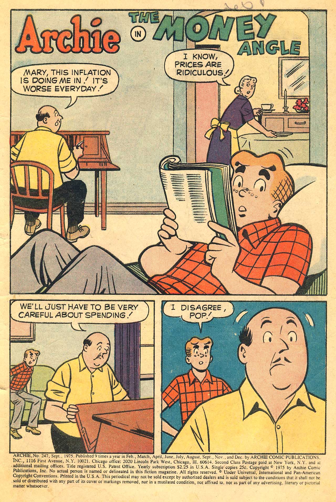 Read online Archie (1960) comic -  Issue #247 - 3