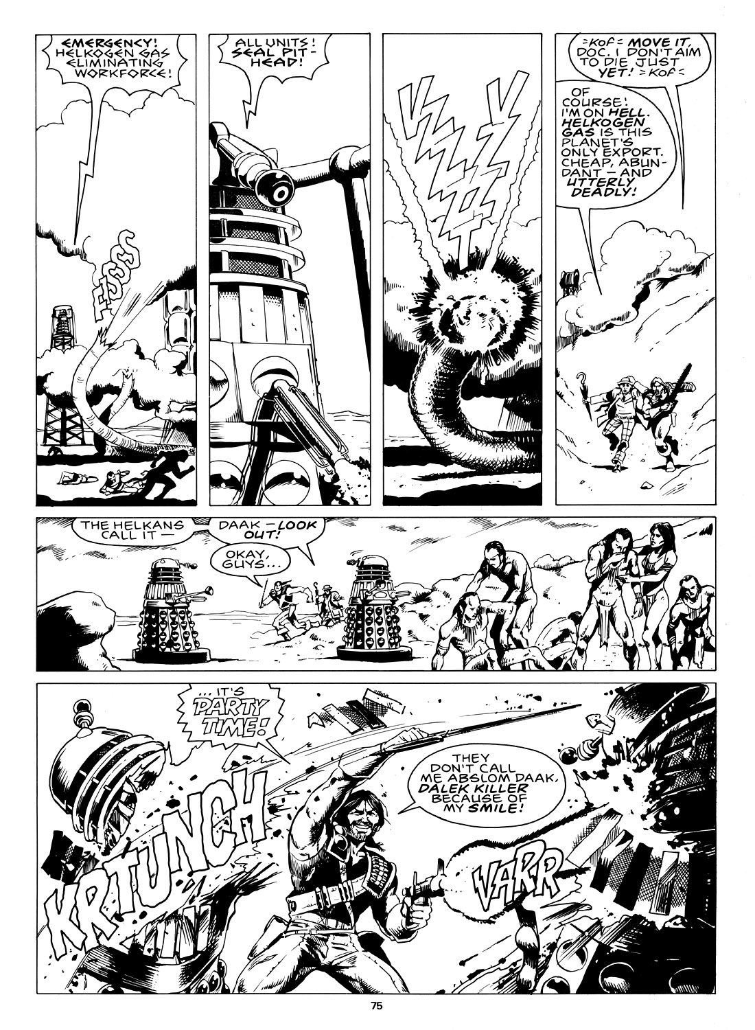 Read online Marvel Graphic Novel comic -  Issue #4 Abslom Daak, Dalek Killer - 72