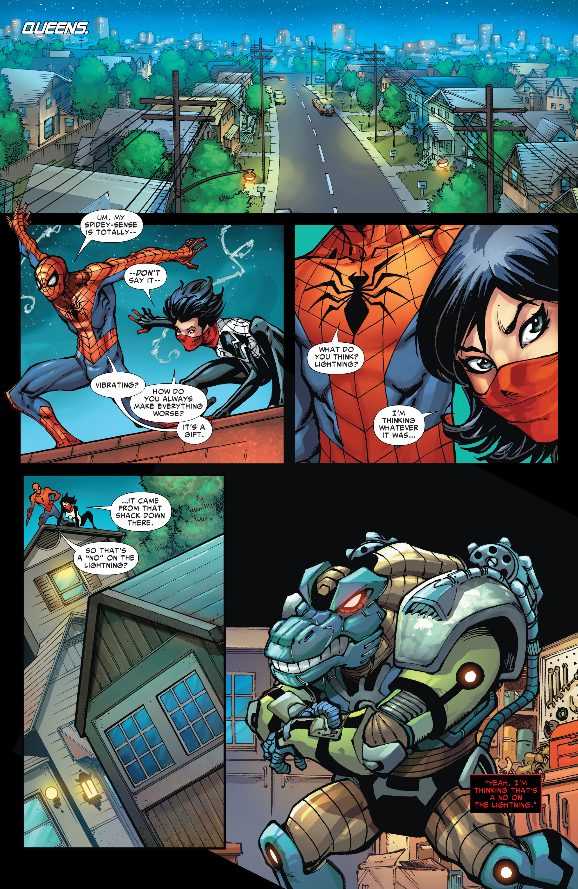 Read online Silk: Out of the Spider-Verse comic -  Issue # TPB 2 (Part 1) - 11
