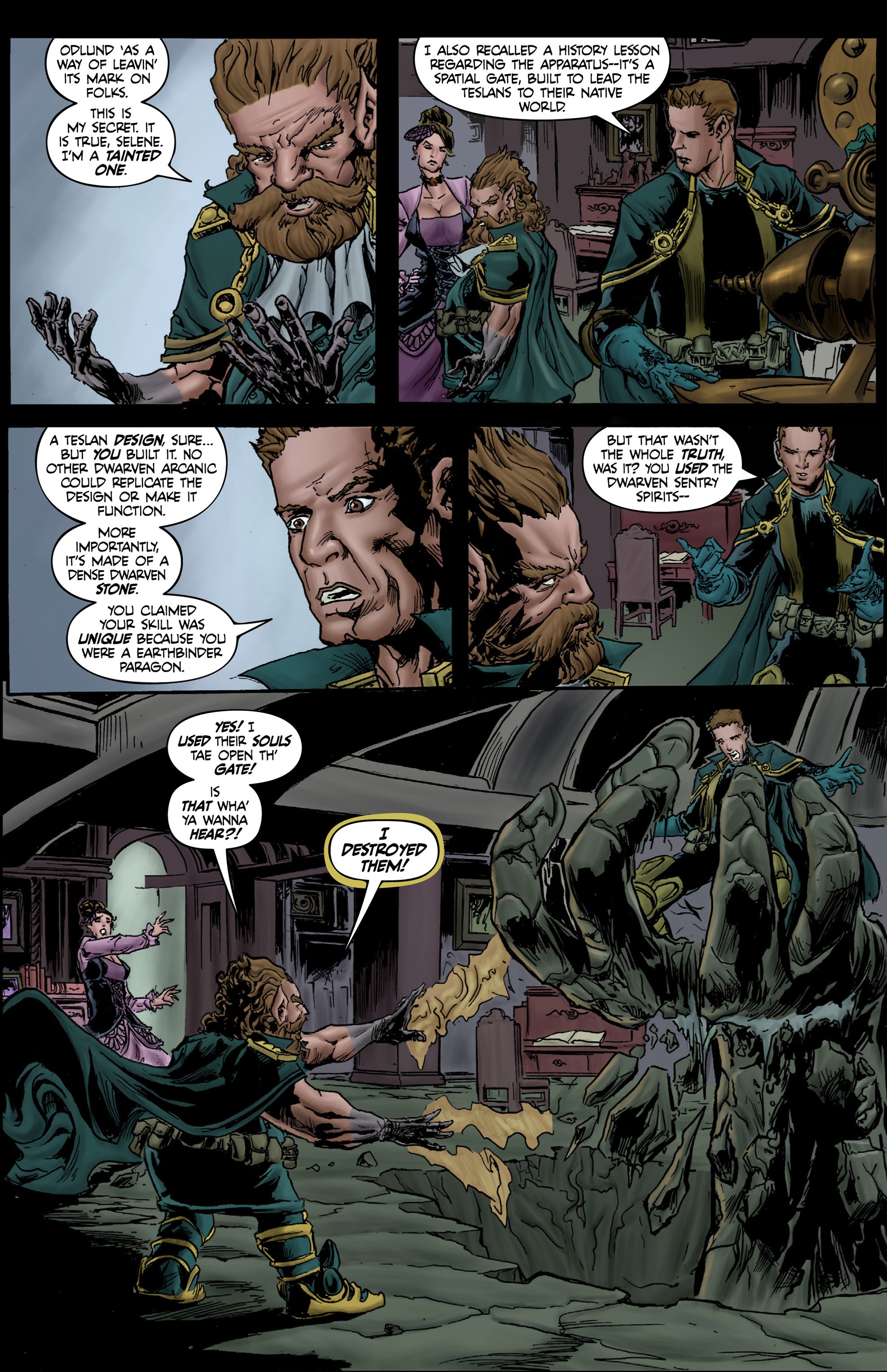 Read online Raven Nevermore comic -  Issue #7 - 23