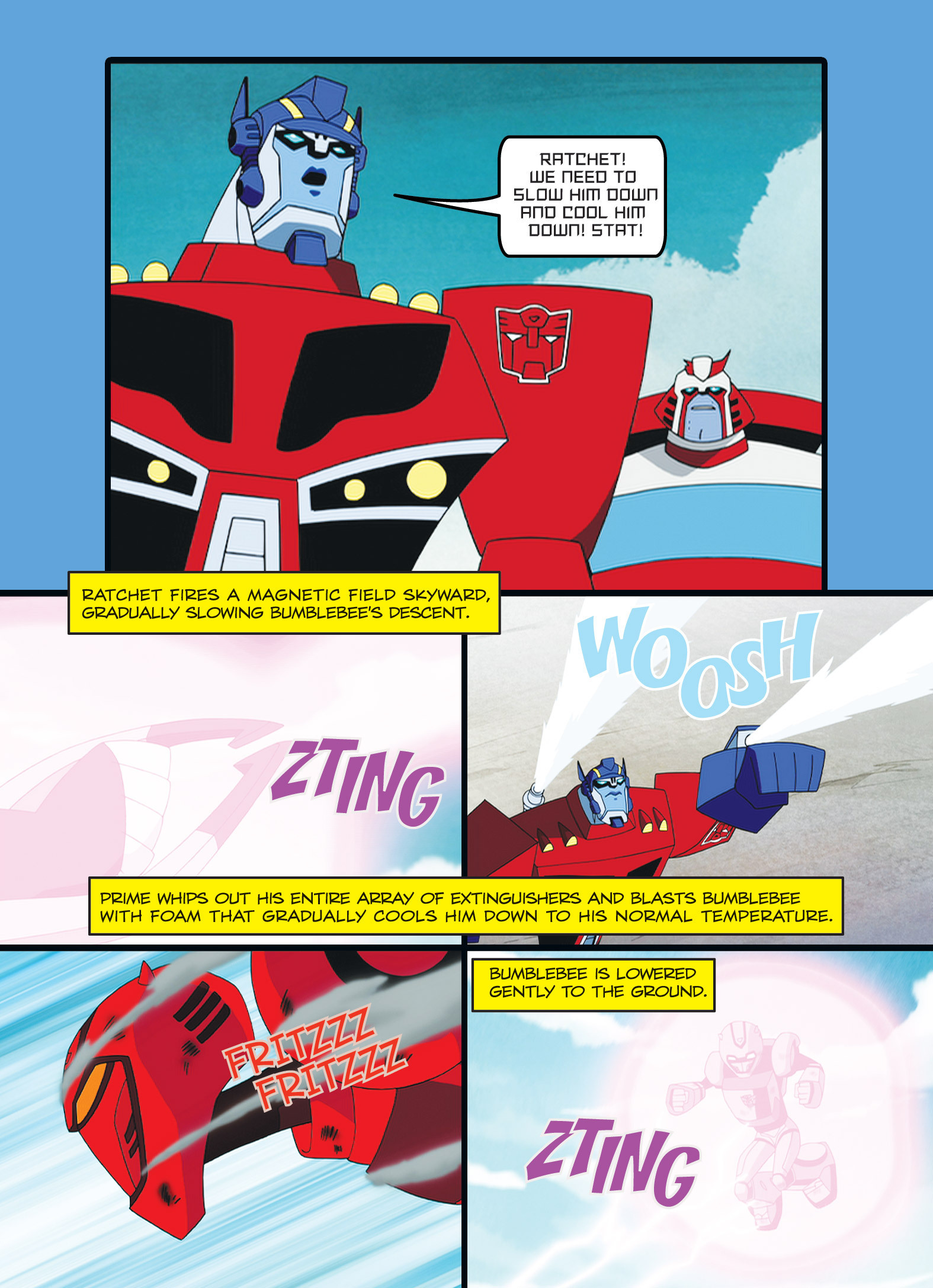 Read online Transformers Animated comic -  Issue #2 - 64