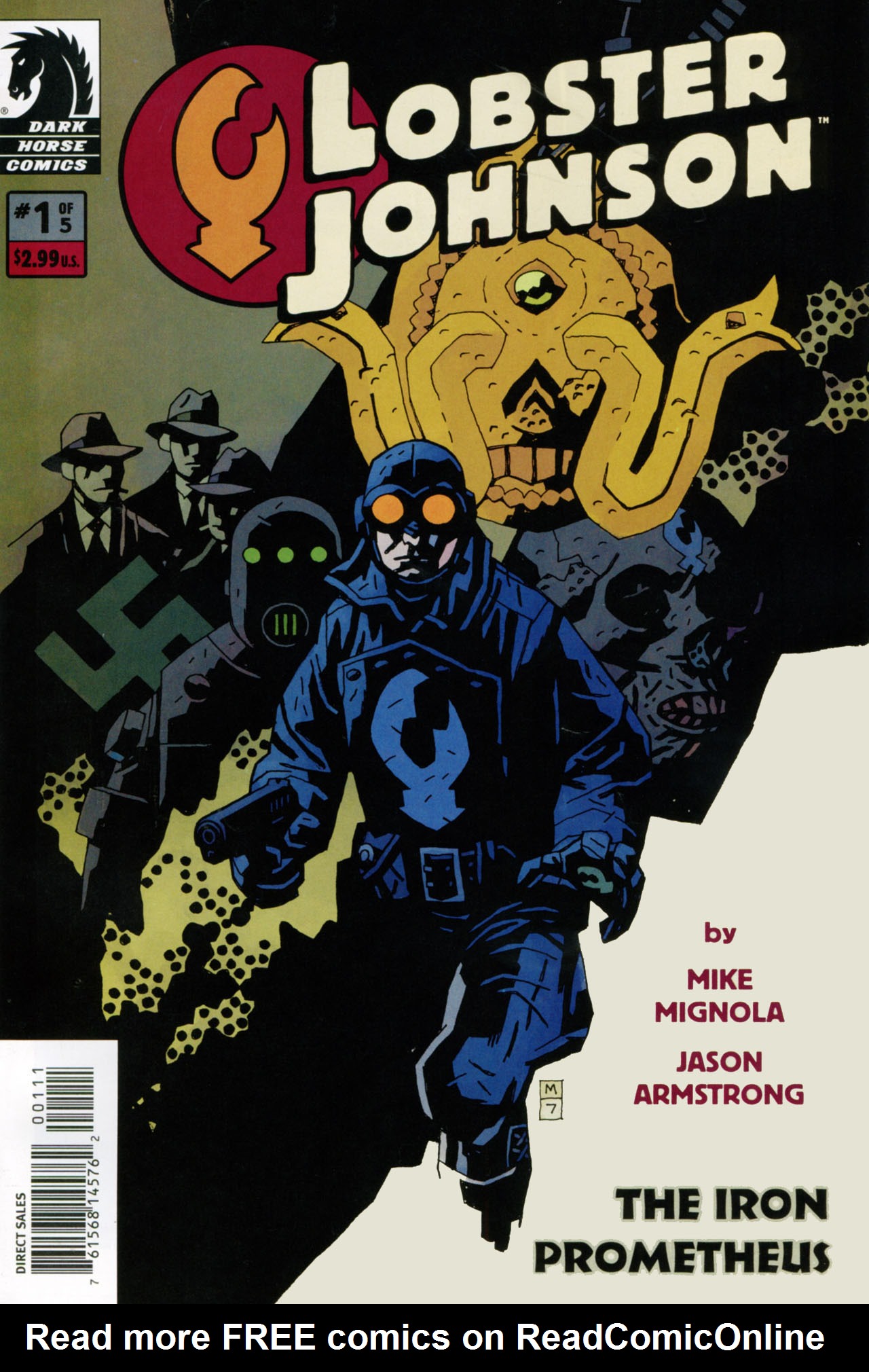 Read online Lobster Johnson: The Iron Prometheus comic -  Issue #1 - 1