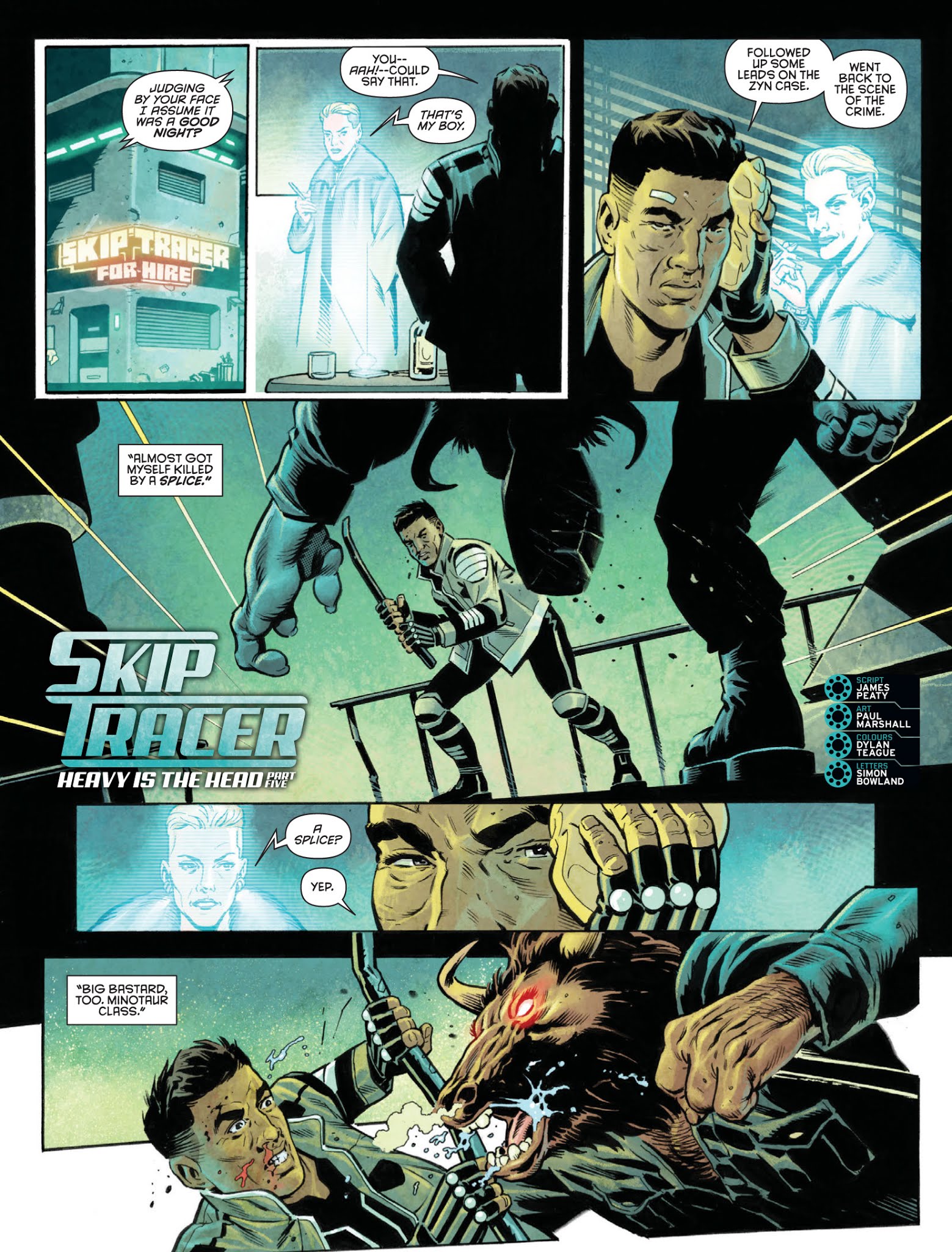 Read online 2000 AD comic -  Issue #2085 - 10