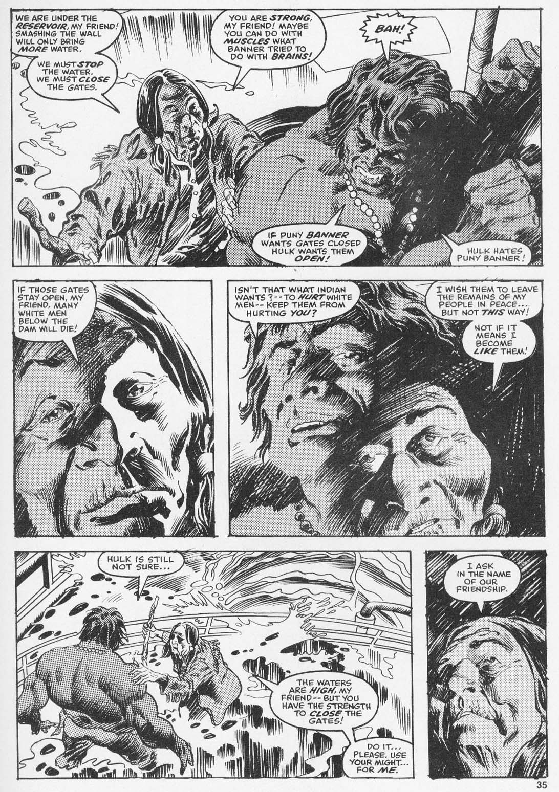 Read online Hulk (1978) comic -  Issue #24 - 35
