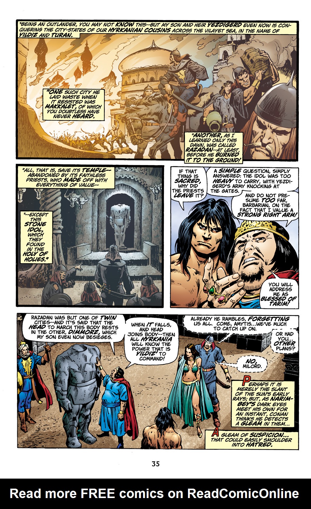 Read online The Chronicles of Conan comic -  Issue # TPB 6 (Part 1) - 35