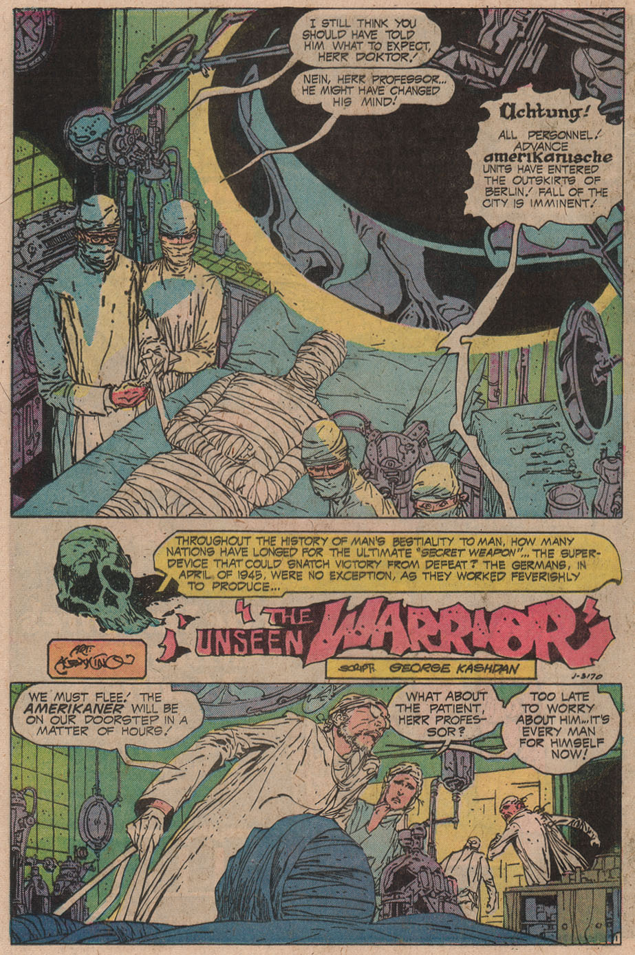 Read online Weird War Tales (1971) comic -  Issue #25 - 19
