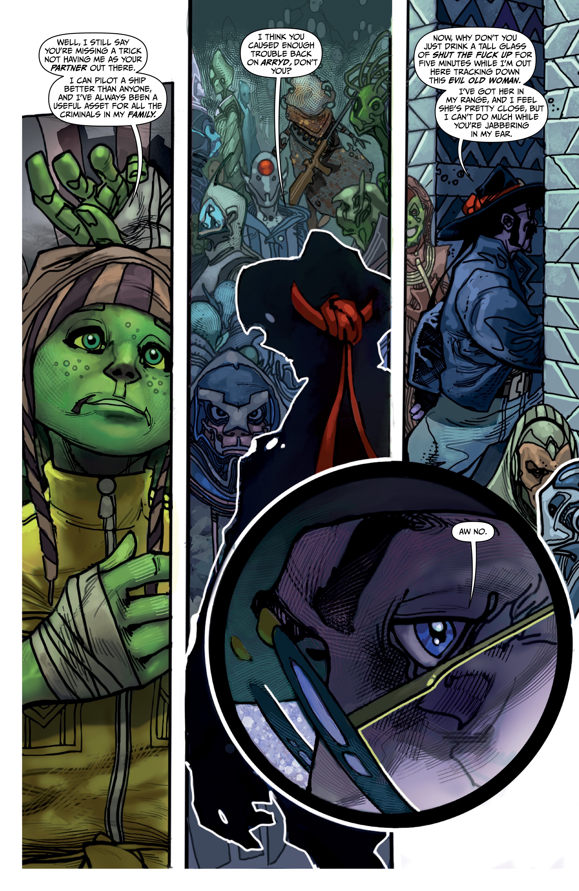Read online Sharkey the Bounty Hunter comic -  Issue # _TPB (Part 1) - 54