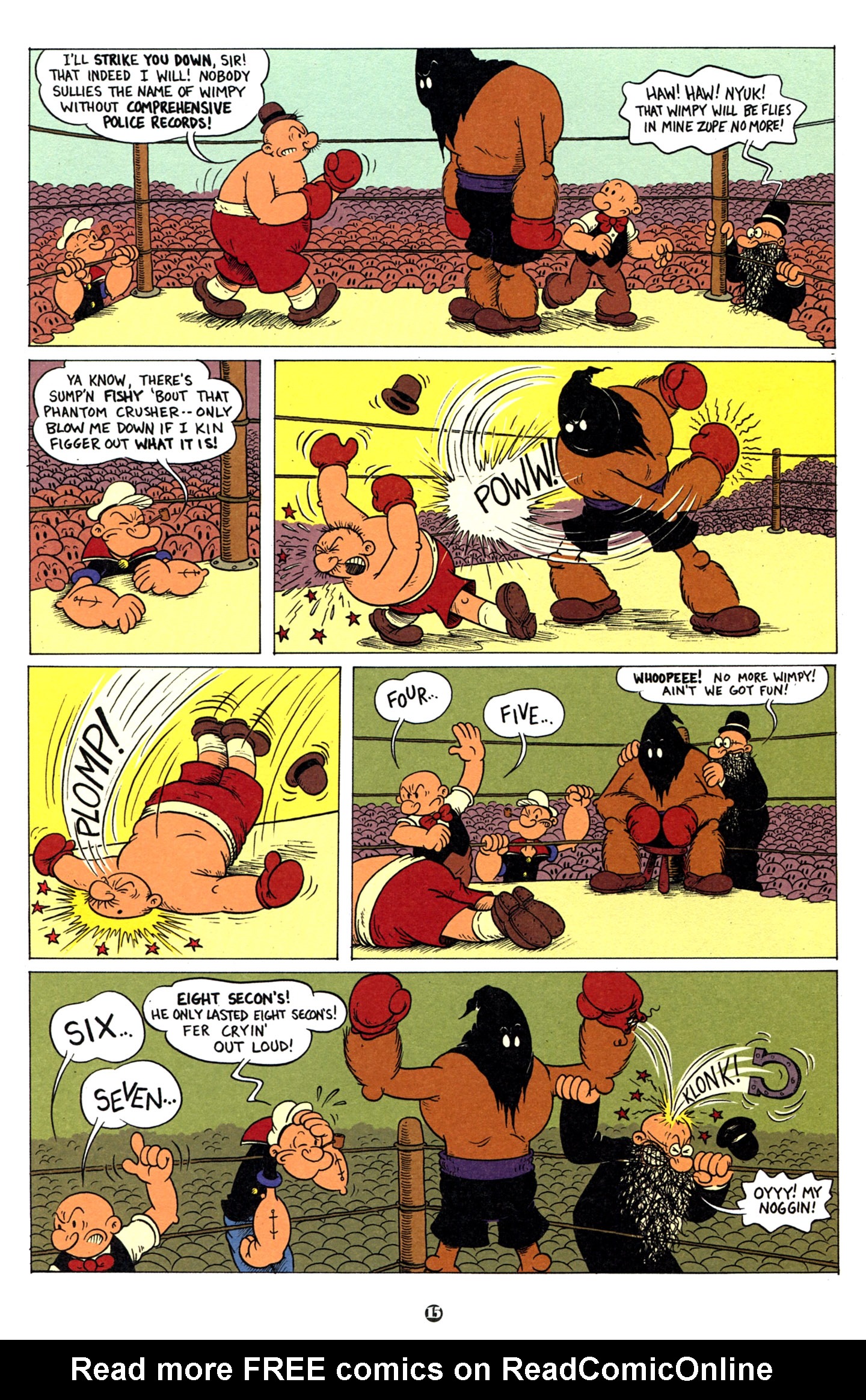 Read online Popeye (2012) comic -  Issue #3 - 17