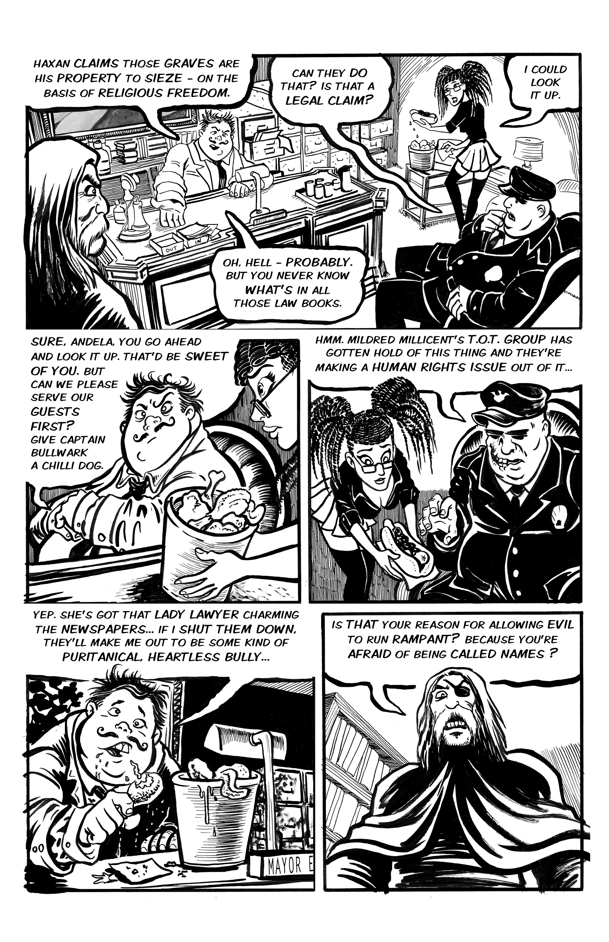 Read online Wulf and Batsy: Magnum Orgus comic -  Issue #4 - 9