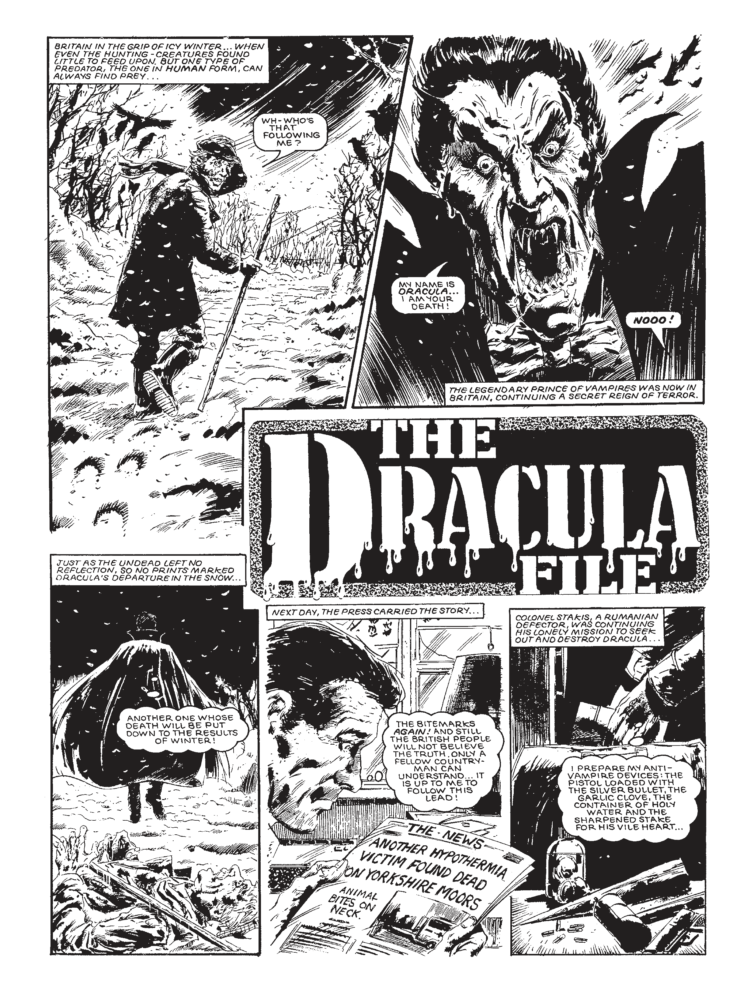 Read online The Dracula File comic -  Issue # TPB - 69
