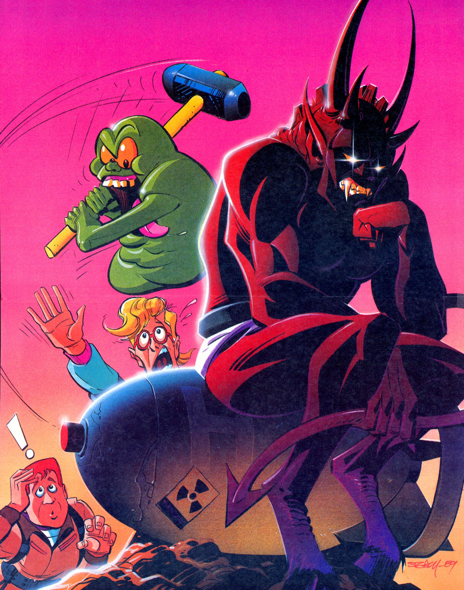 Read online Real Ghostbusters comic -  Issue #11 - 18