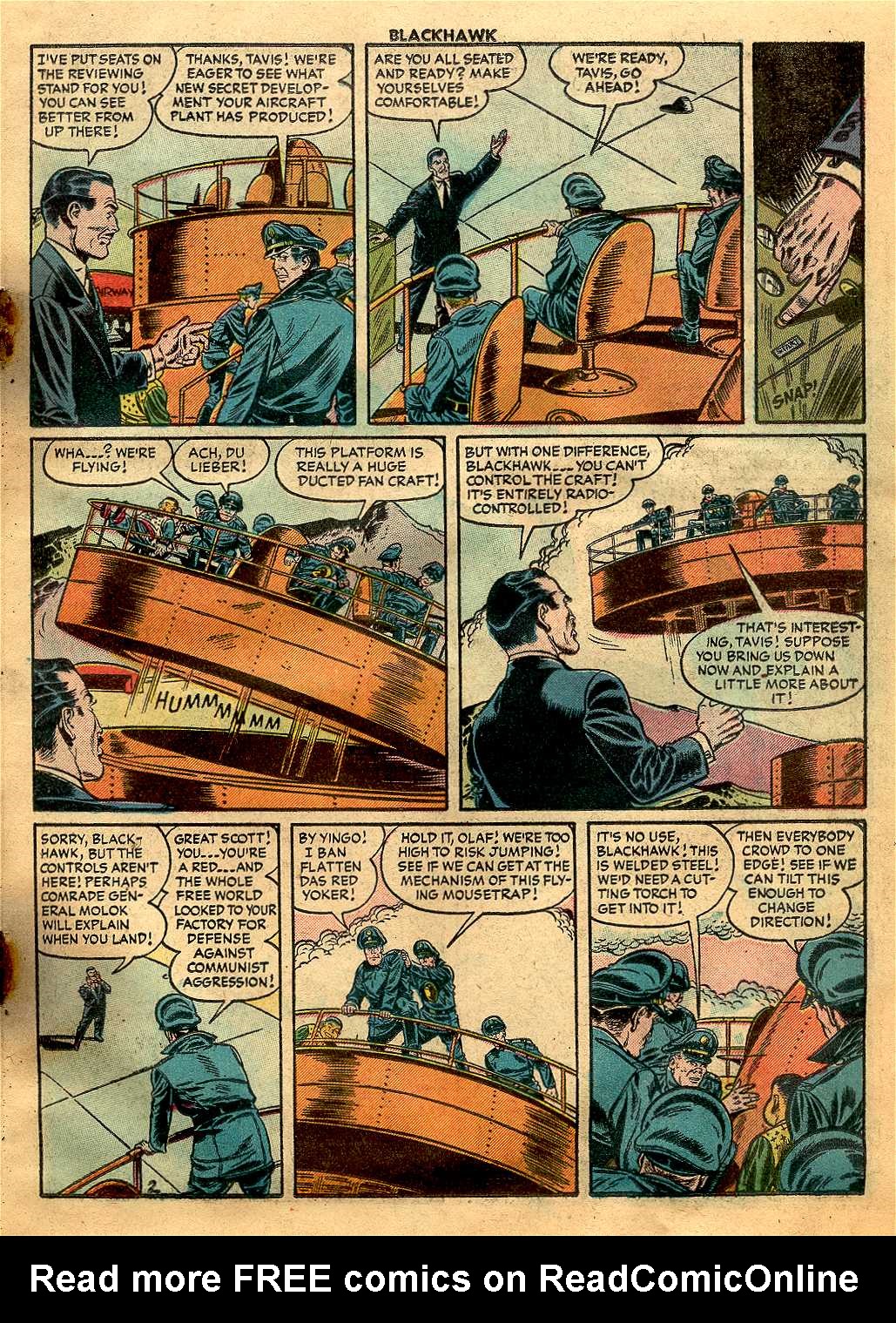 Read online Blackhawk (1957) comic -  Issue #98 - 18