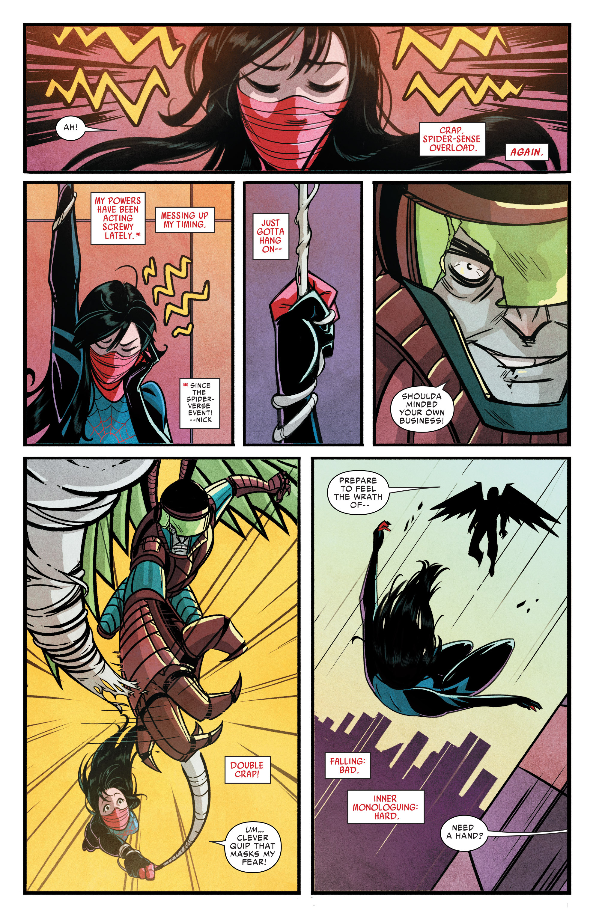 Read online Silk (2015) comic -  Issue #1 - 5