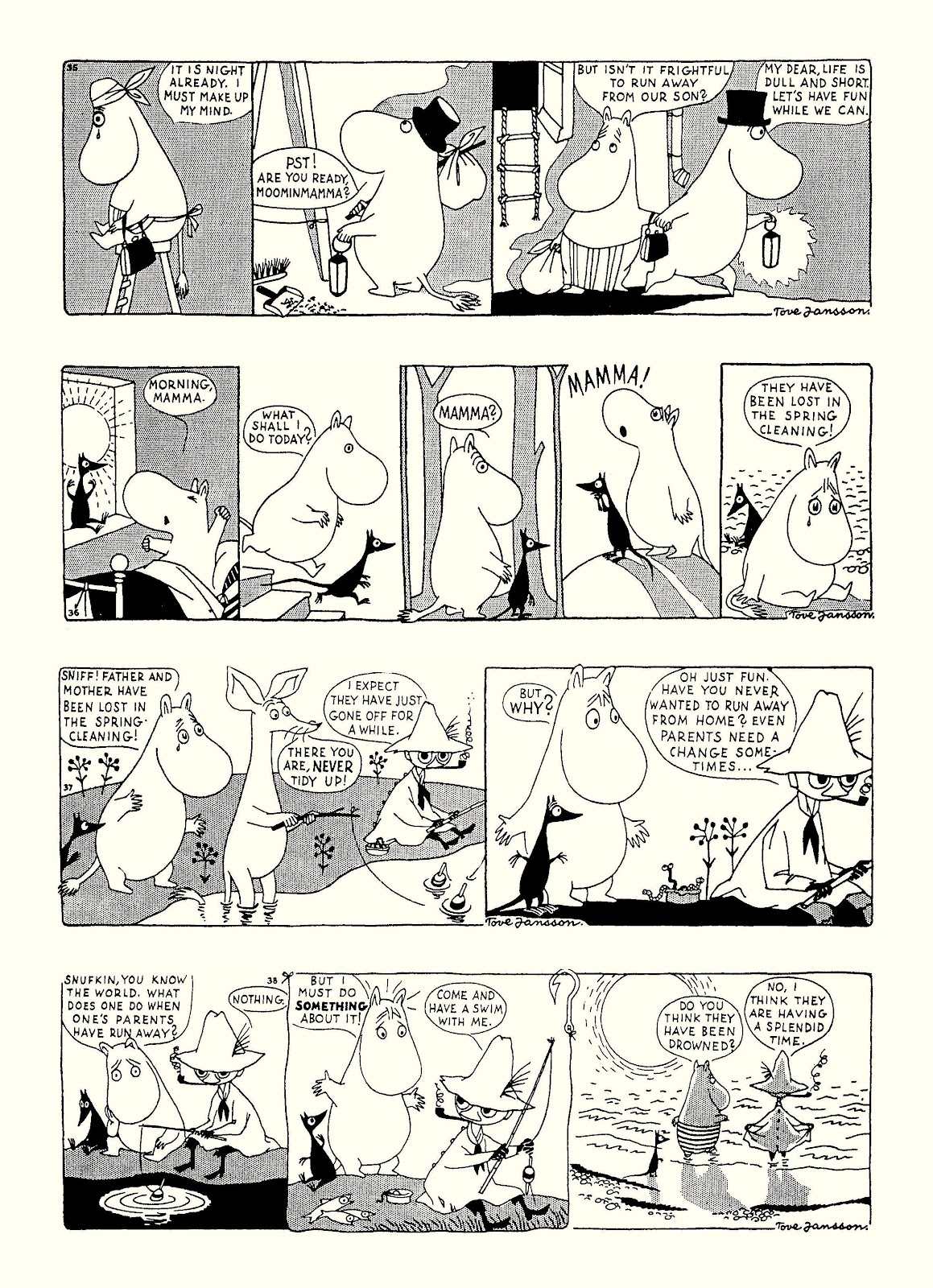 Moomin: The Complete Tove Jansson Comic Strip issue TPB 1 - Page 39