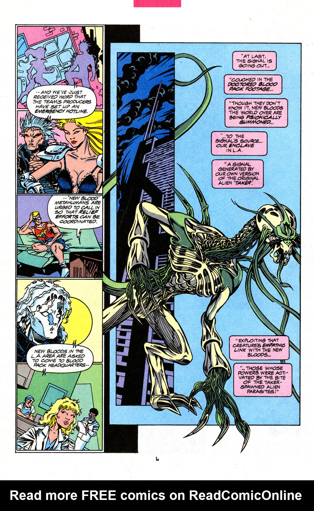 Read online Blood Pack comic -  Issue #4 - 7