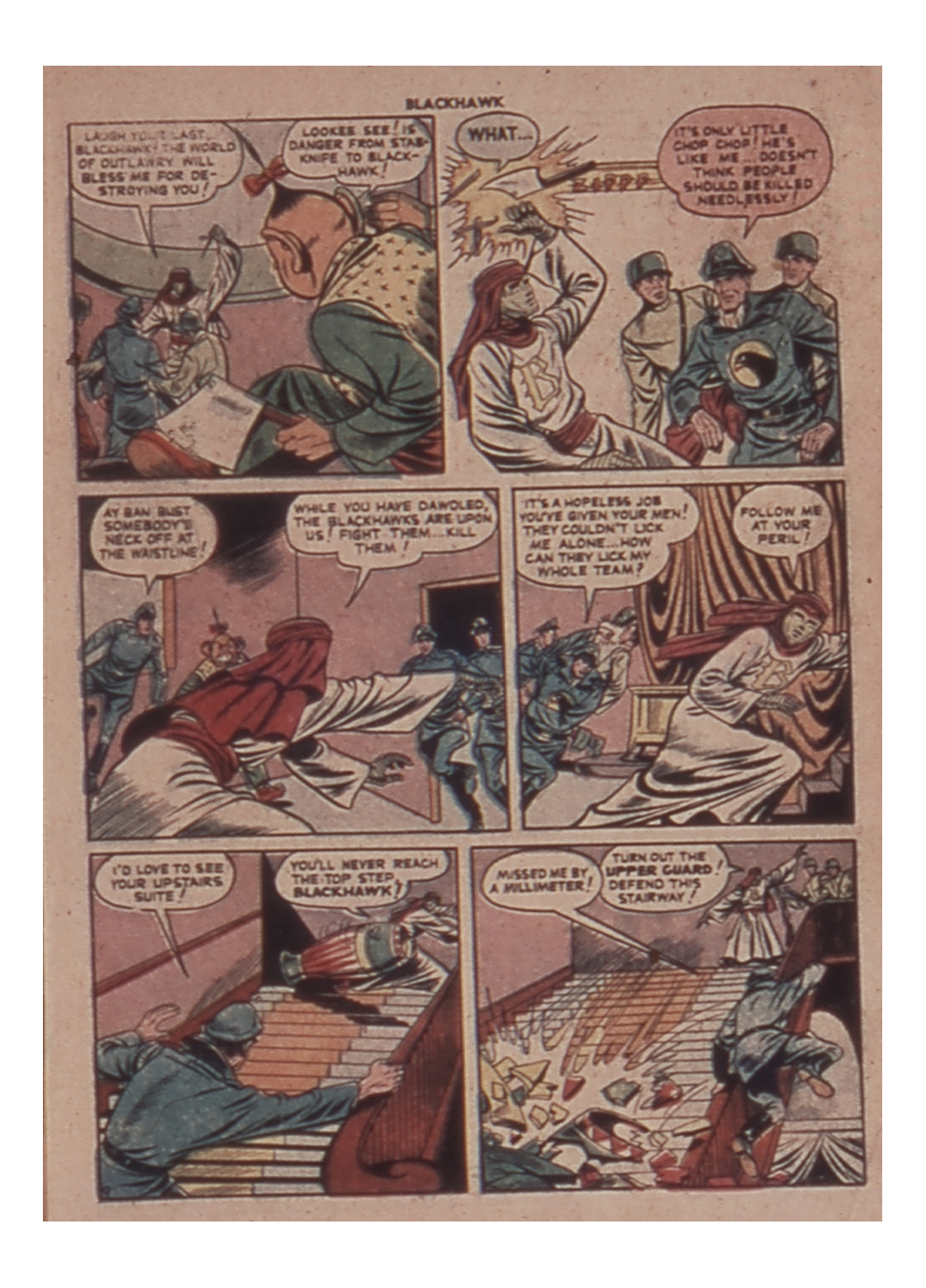 Read online Blackhawk (1957) comic -  Issue #29 - 11