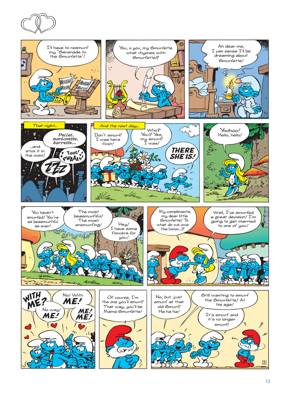 Read online The Smurfs comic -  Issue #10 - 14