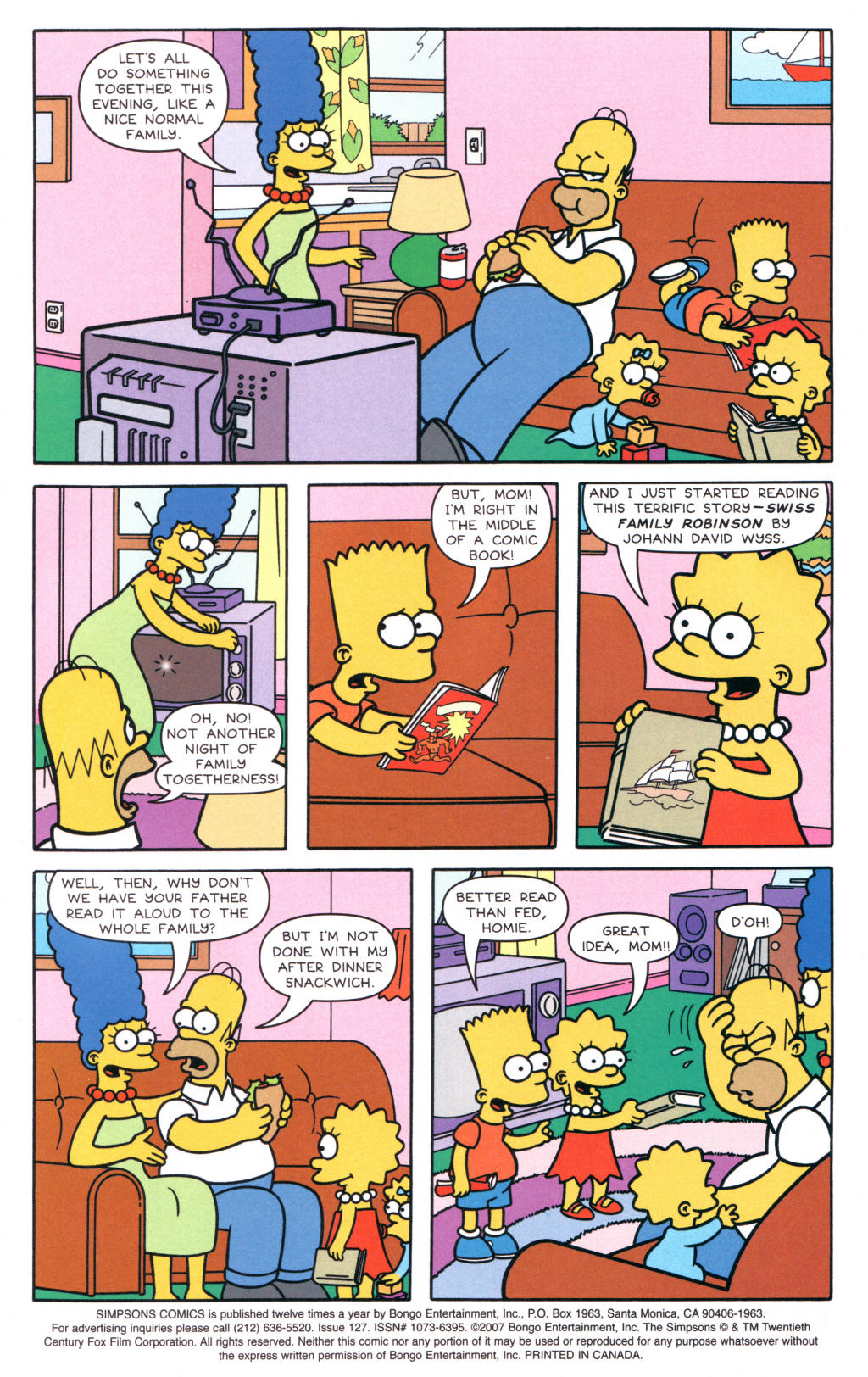 Read online Simpsons Comics comic -  Issue #127 - 2