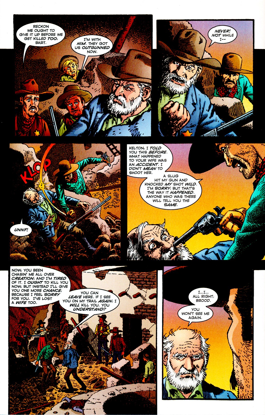 Read online Desperadoes: Quiet Of The Grave comic -  Issue #5 - 19