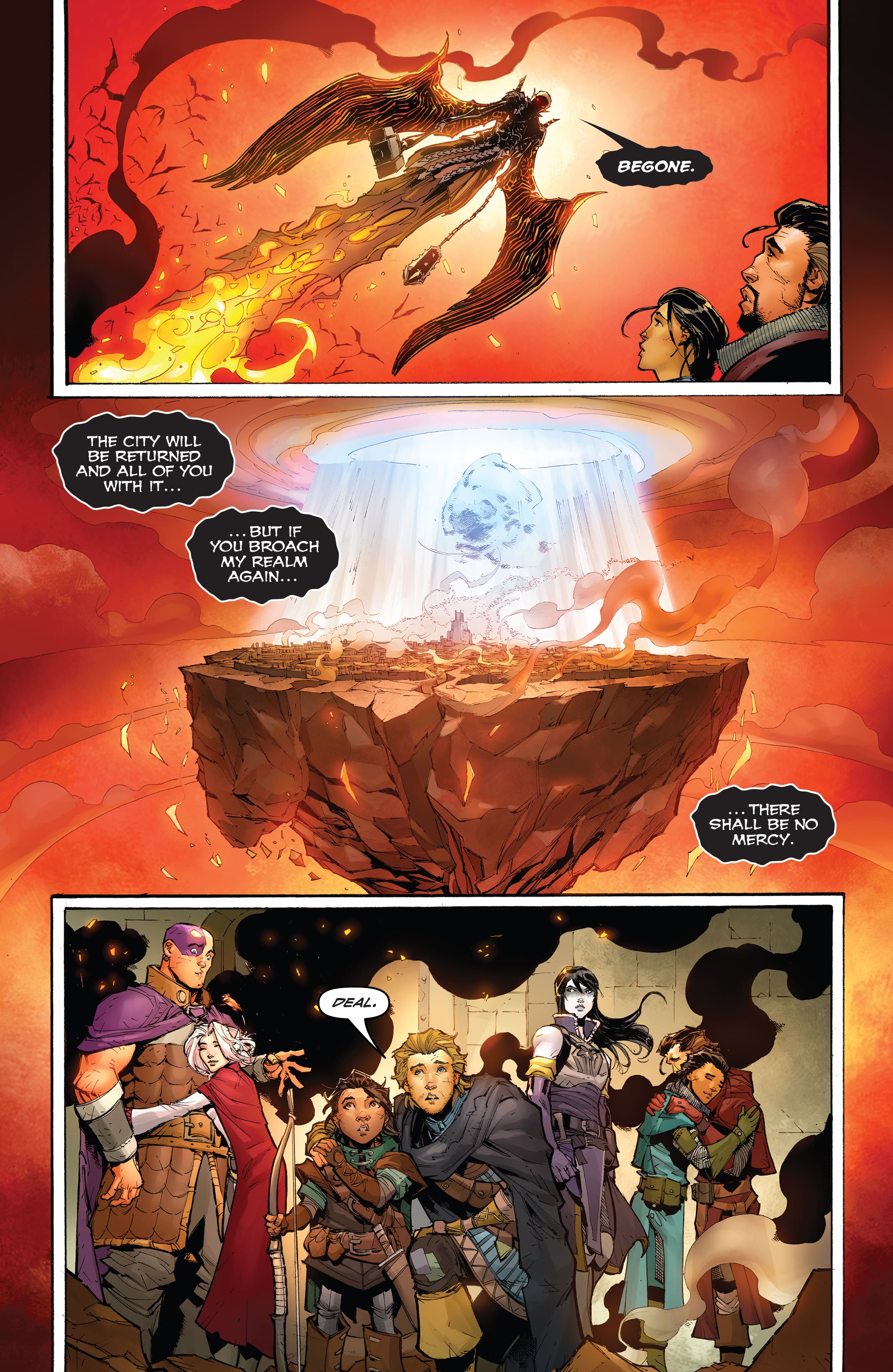 Read online Dungeons & Dragons: Infernal Tides comic -  Issue #5 - 18
