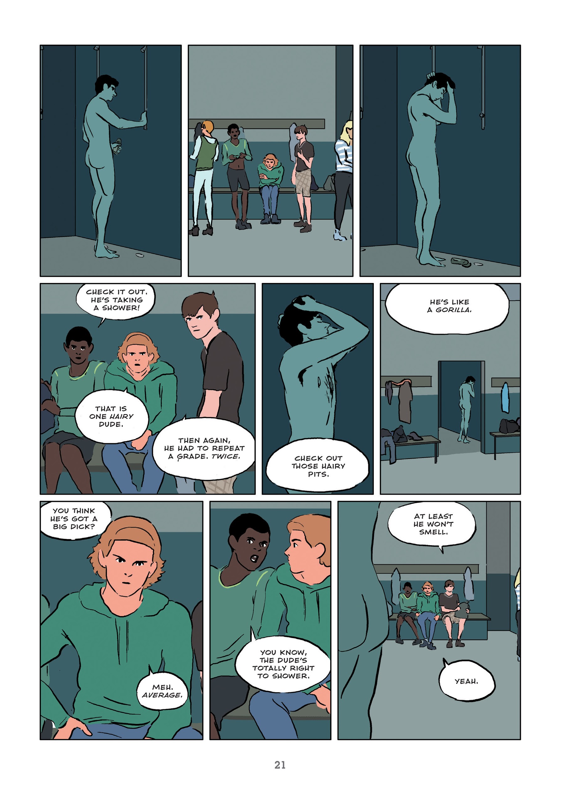 Read online The Locker Room comic -  Issue # TPB - 22