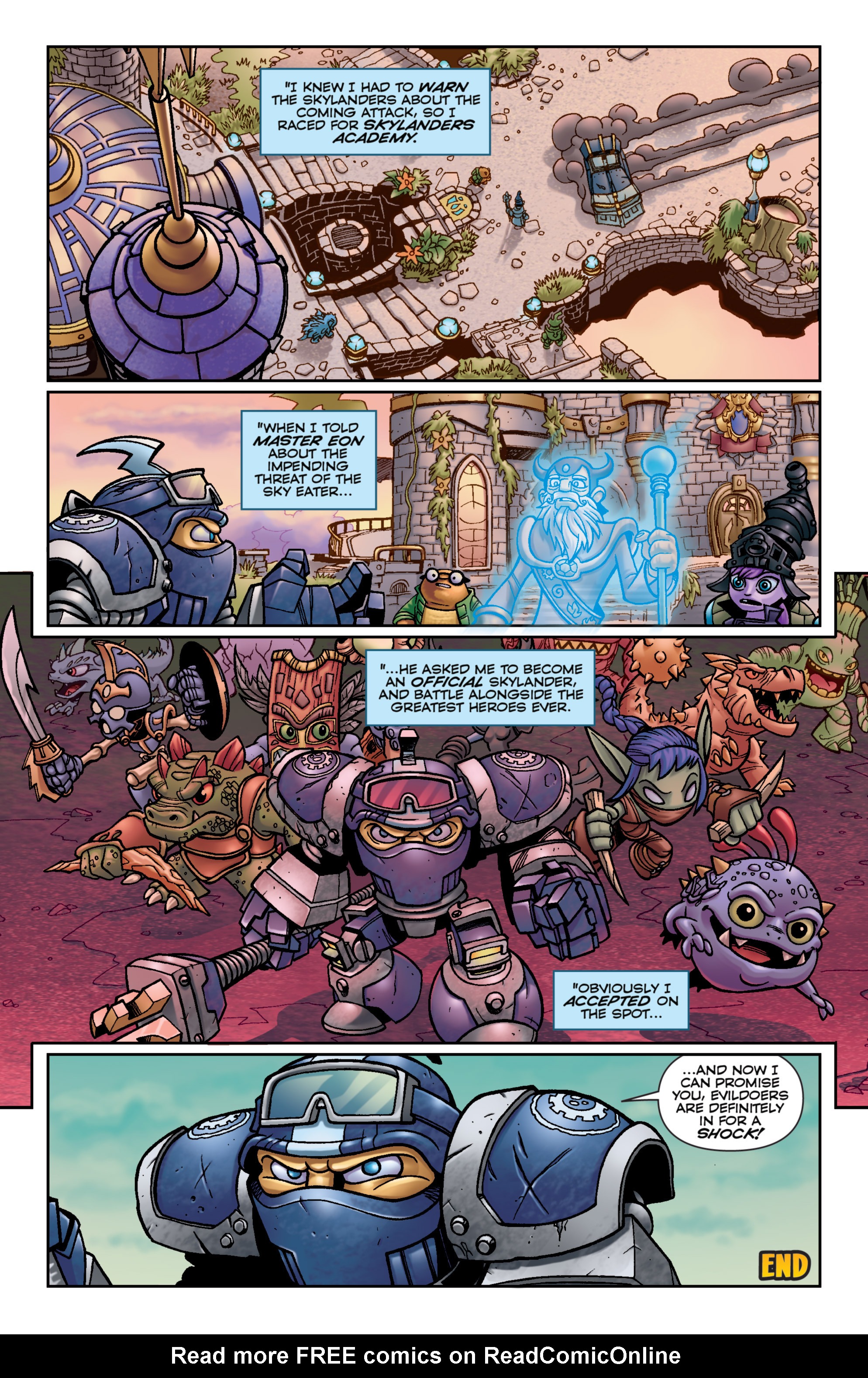 Read online Skylanders Superchargers comic -  Issue #6 - 21
