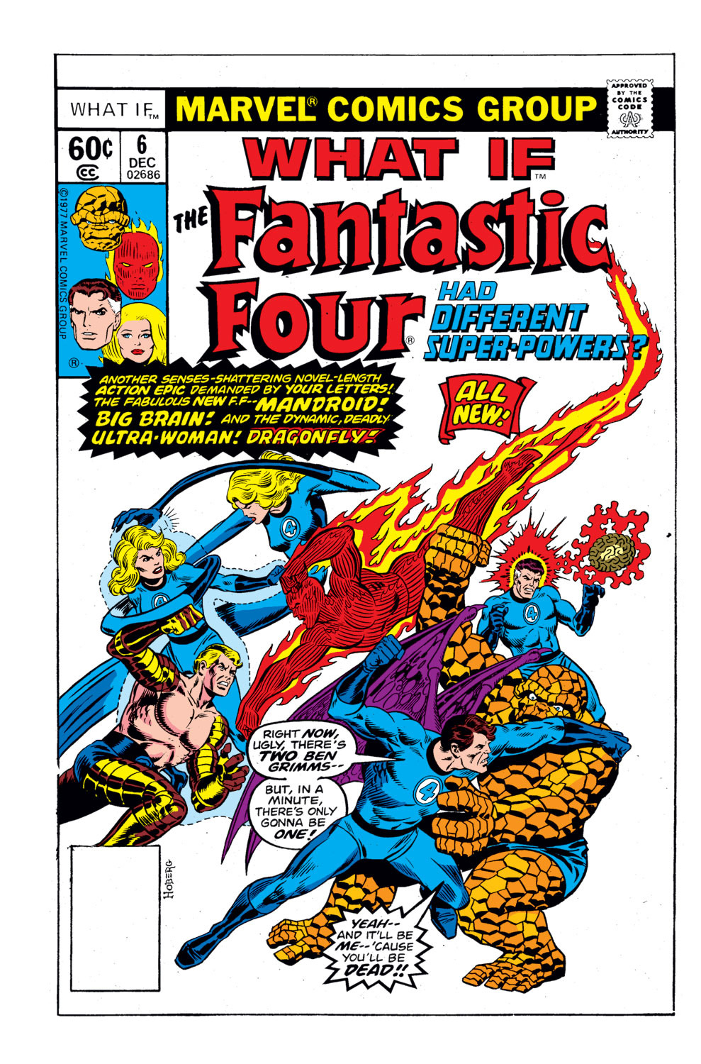 Read online What If? (1977) comic -  Issue #6 - The Fantastic Four had different superpowers - 1