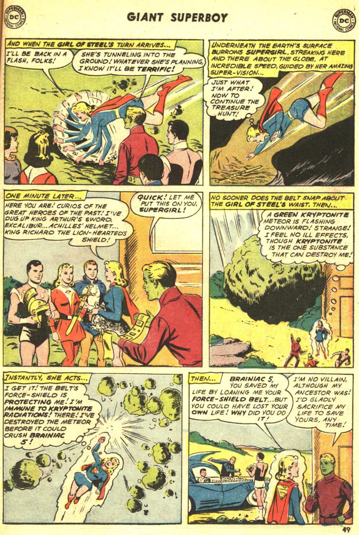 Read online Superboy (1949) comic -  Issue #147 - 46